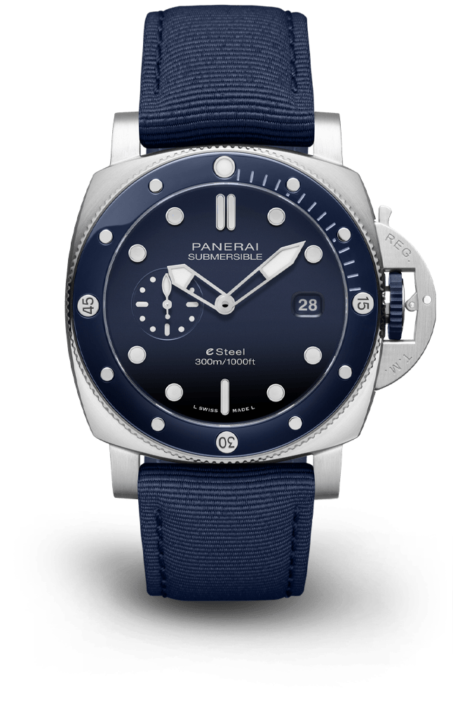 Submersible QuarantaQuattro eSteel™ Blu Profondo