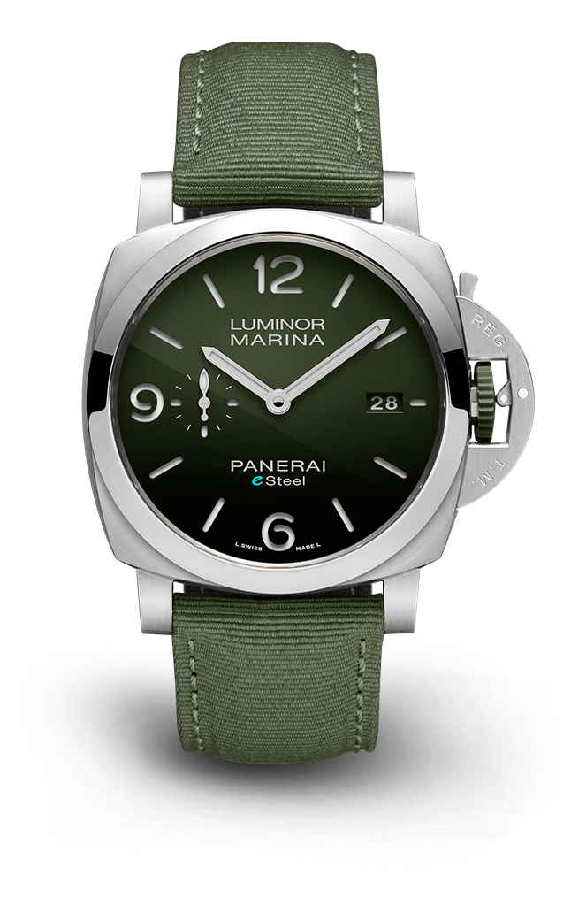 Luminor Marina eSteel™ Verde Smeraldo LUMINOR Référence :  PAM01356 -1