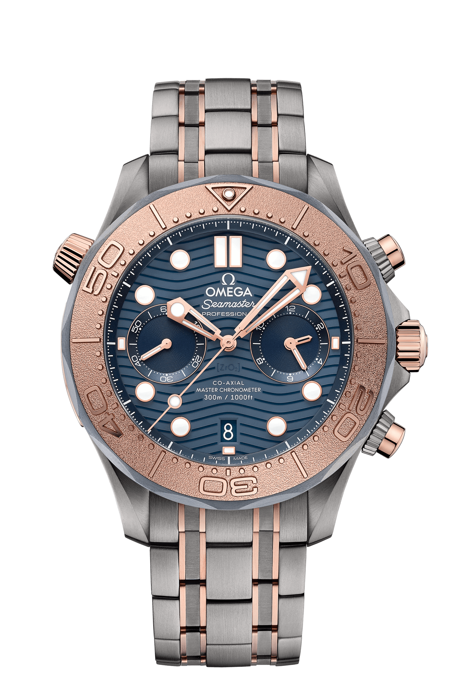 Diver 300M Chronographe Co‑Axial Master Chronometer 44 mm