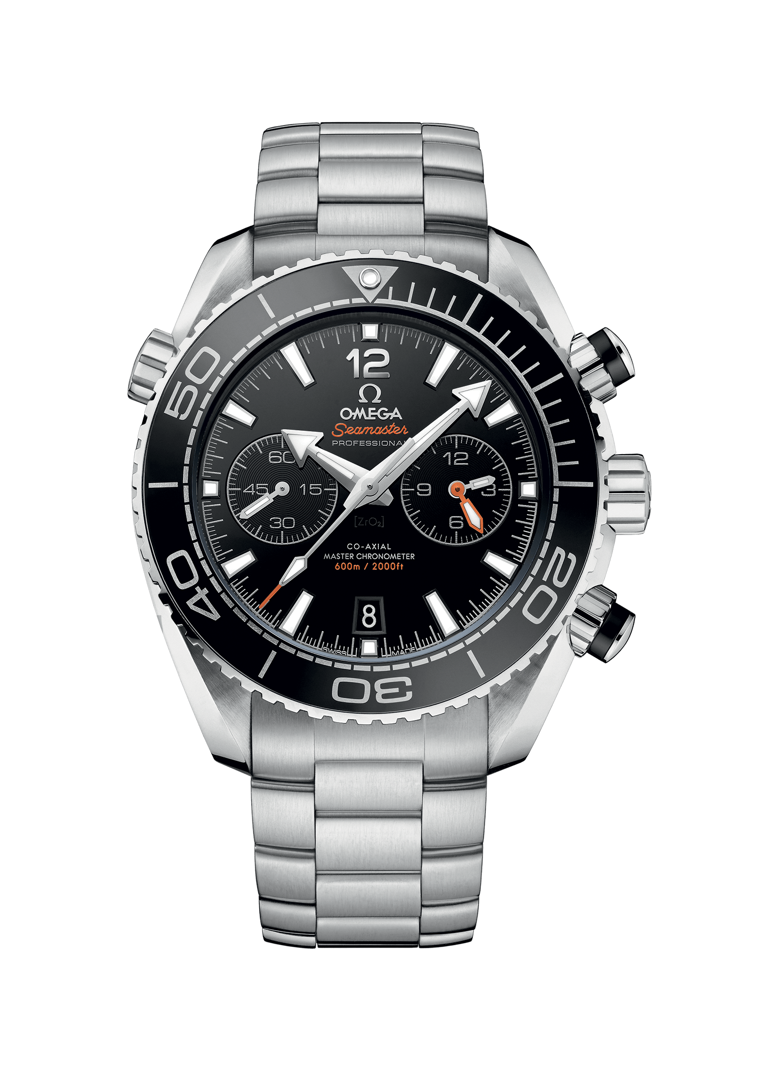 Planet Ocean 600M Chronographe Co‑Axial Master Chronometer 45,5 mm Seamaster Référence :  215.30.46.51.01.001 -1