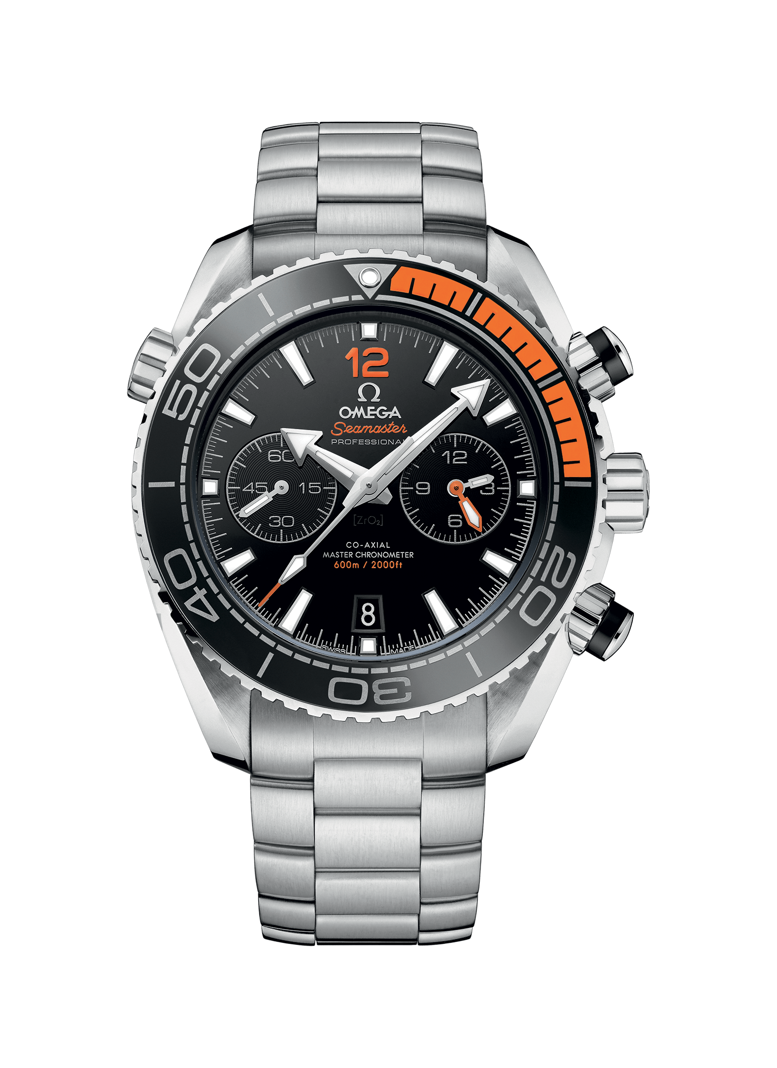 Planet Ocean 600M Chronographe Co‑Axial Master Chronometer 45,5 mm Seamaster Référence :  215.30.46.51.01.002 -1