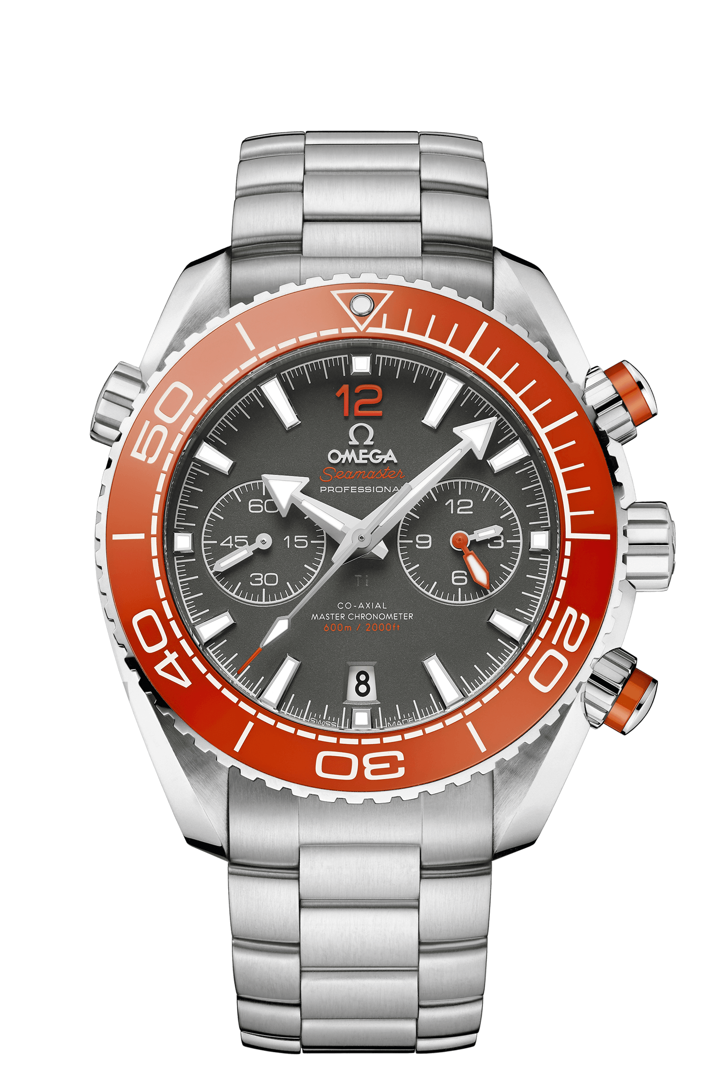 Planet Ocean 600M Chronographe Co‑Axial Master Chronometer 45,5 mm Seamaster Référence :  215.30.46.51.99.001 -1
