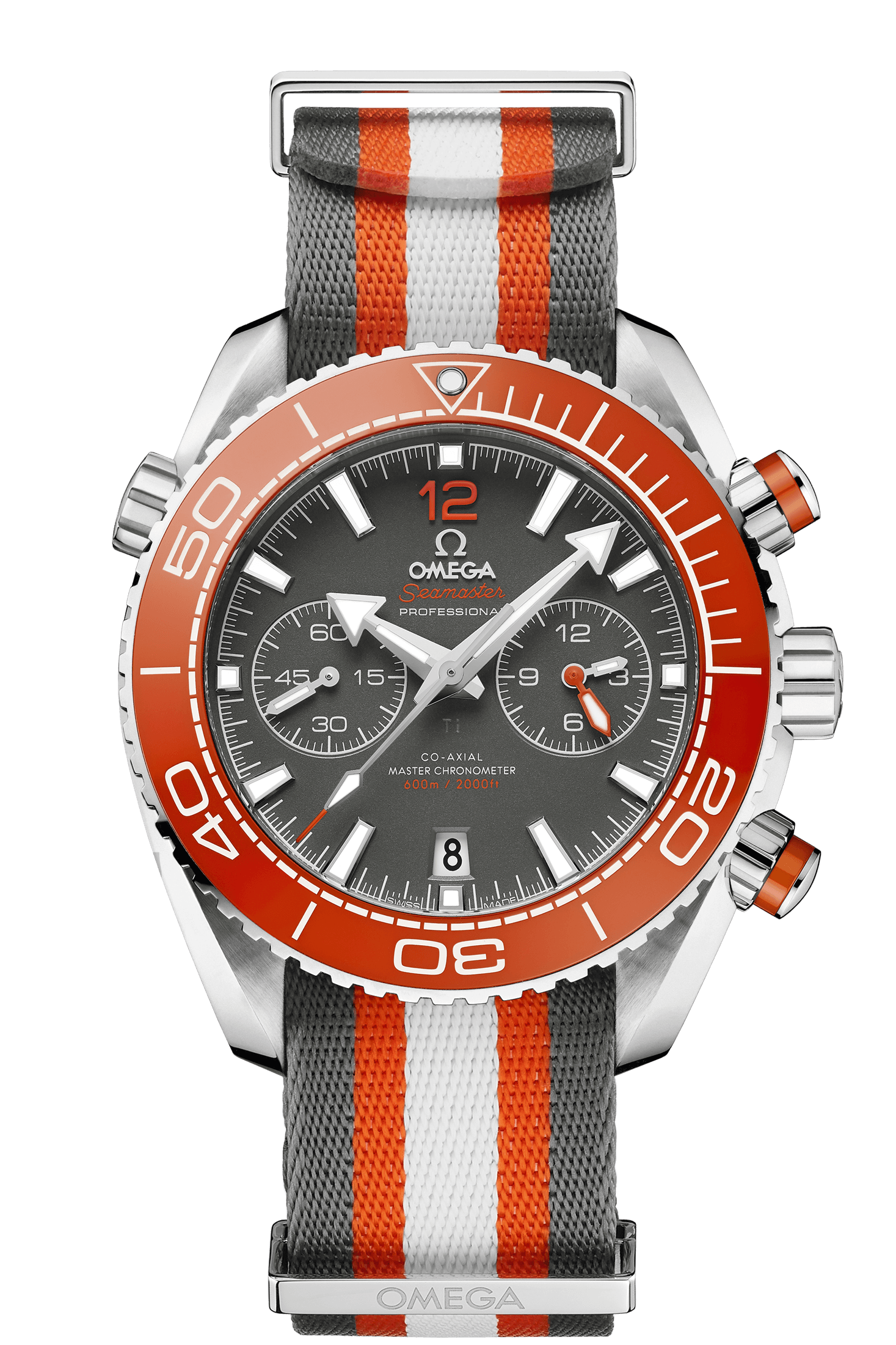 Planet Ocean 600M Chronographe Co‑Axial Master Chronometer 45,5 mm Seamaster Référence :  215.32.46.51.99.001 -1