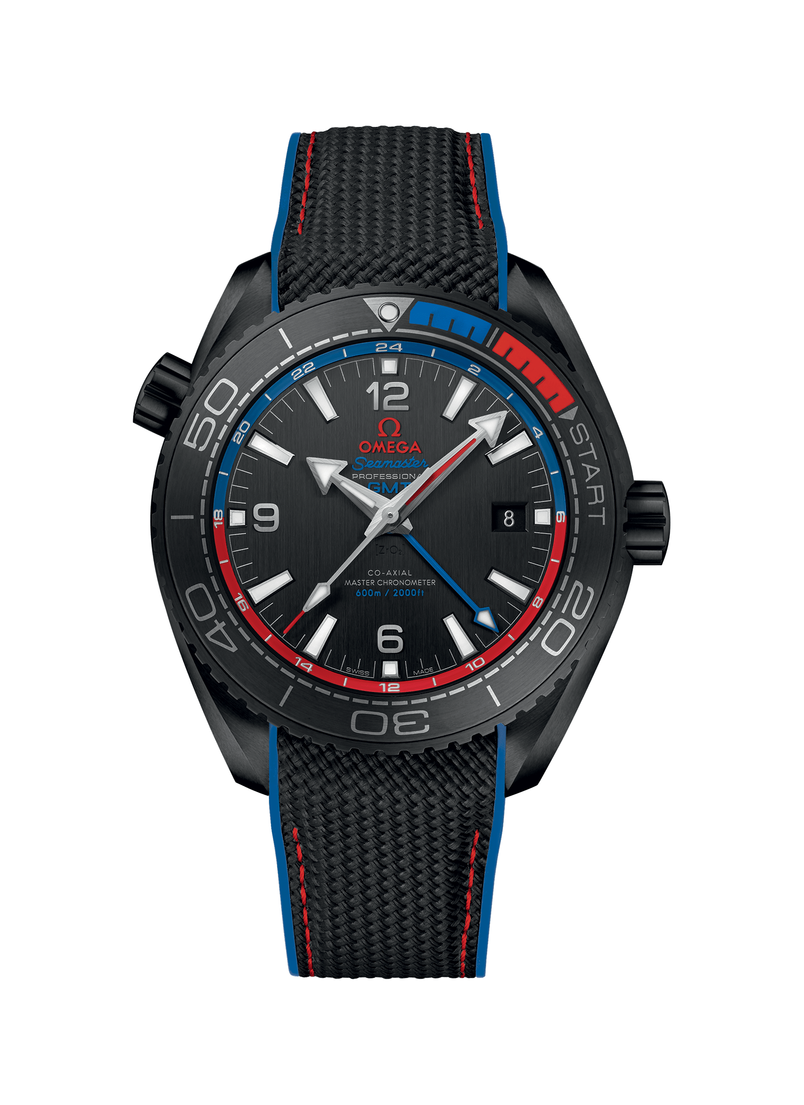 Planet Ocean 600M Co‑Axial Master Chronometer GMT 45,5 mm Seamaster Référence :  215.92.46.22.01.004 -1