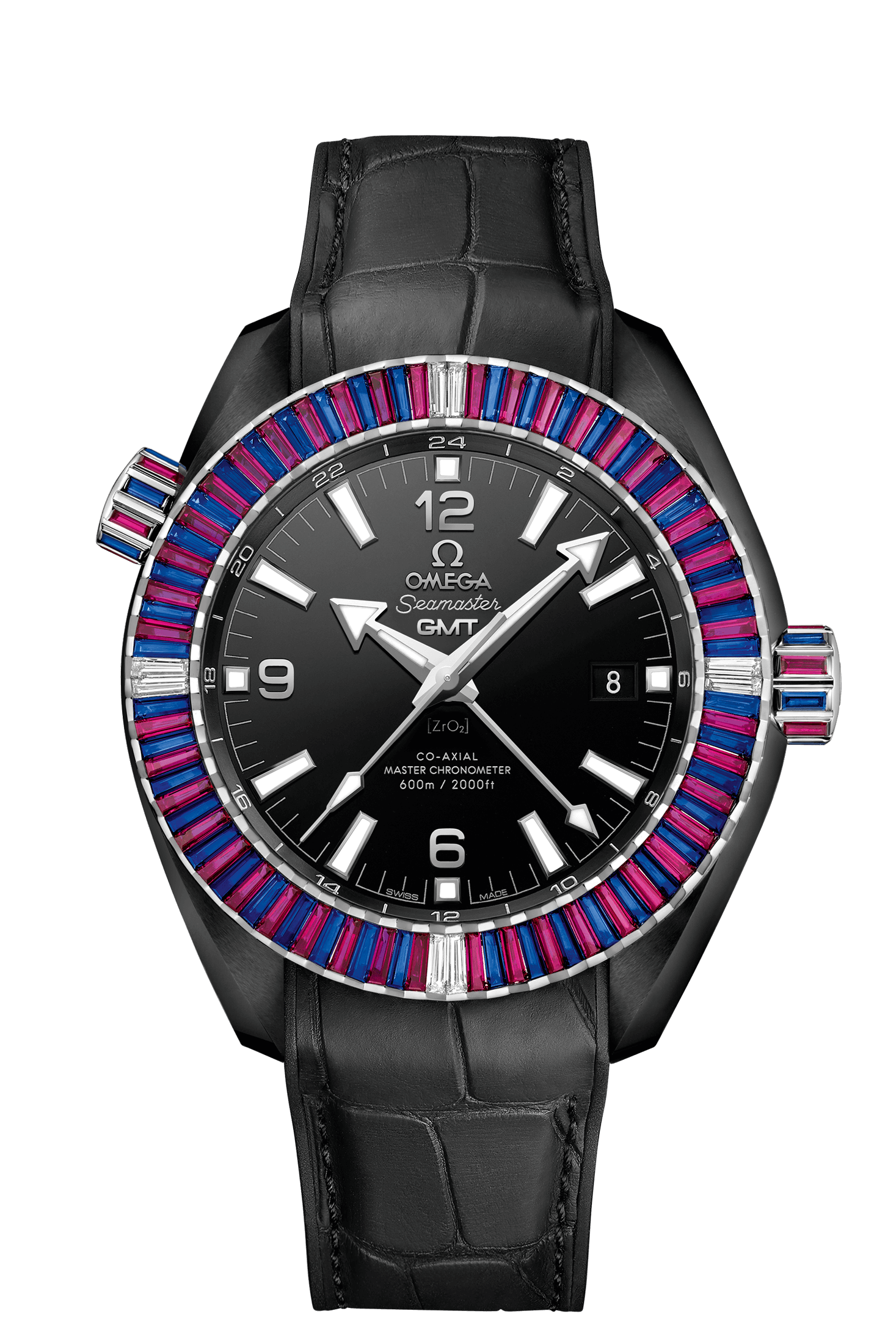 Planet Ocean 600M Co‑Axial Master Chronometer GMT 45,5 mm Seamaster Référence :  215.98.46.22.01.003 -1