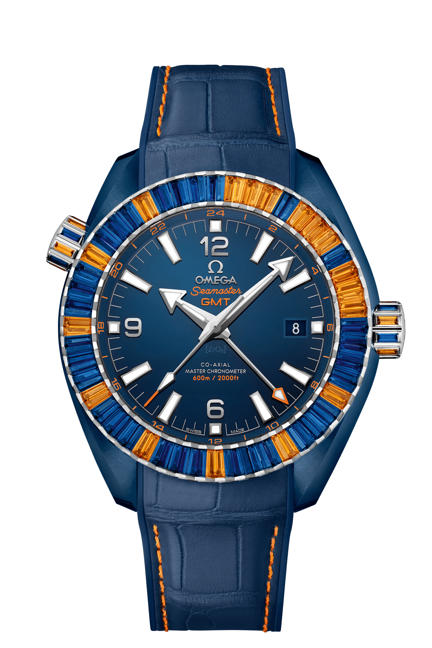 Planet Ocean 600M Co‑Axial Master Chronometer GMT 45,5 mm Seamaster Référence :  215.98.46.22.03.001 -1