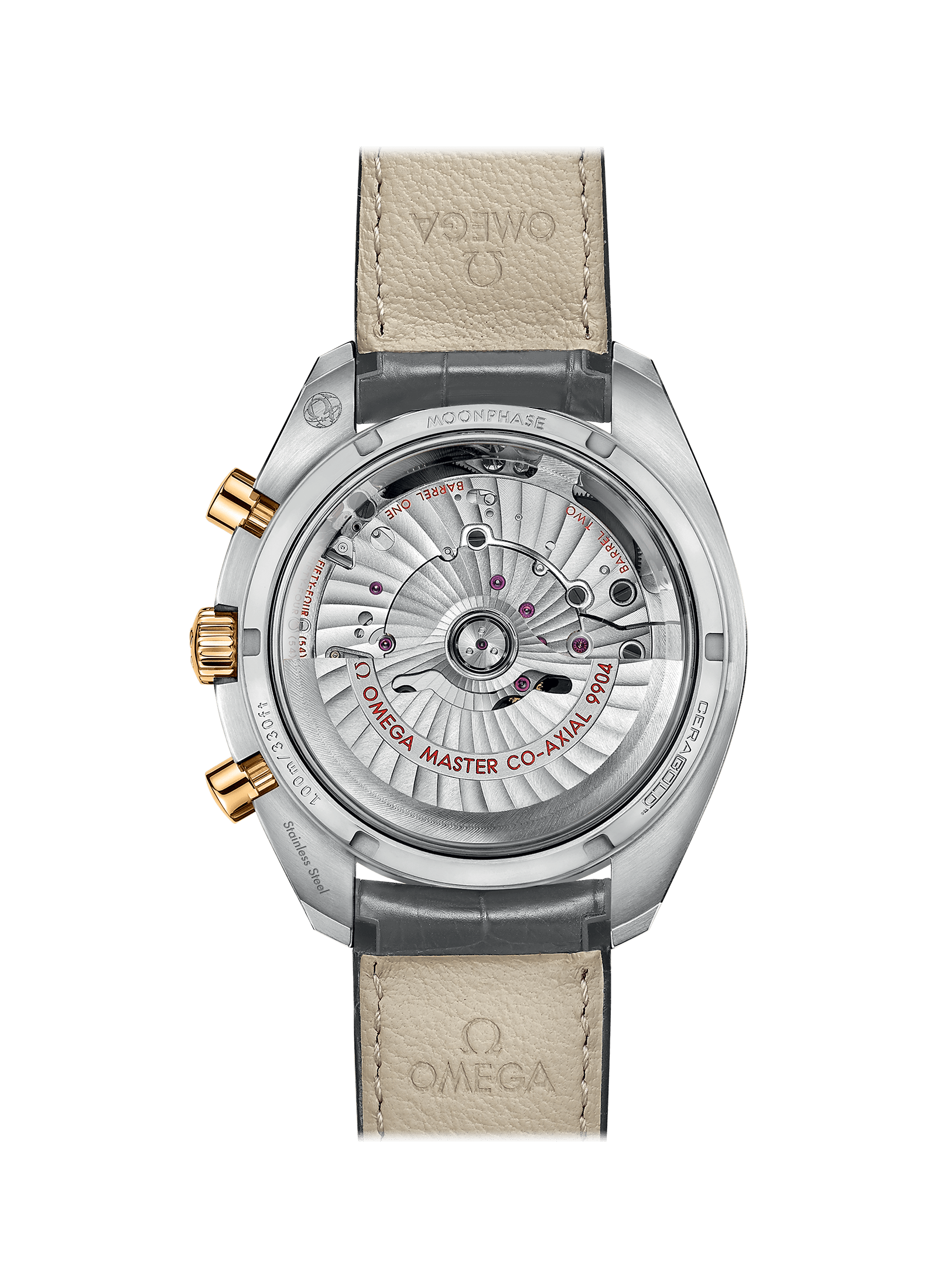 Phases de lune Co‑Axial Master Chronometer Moonphase Chronograph 44.25 mm Speedmaster Référence :  304.23.44.52.06.001 -2