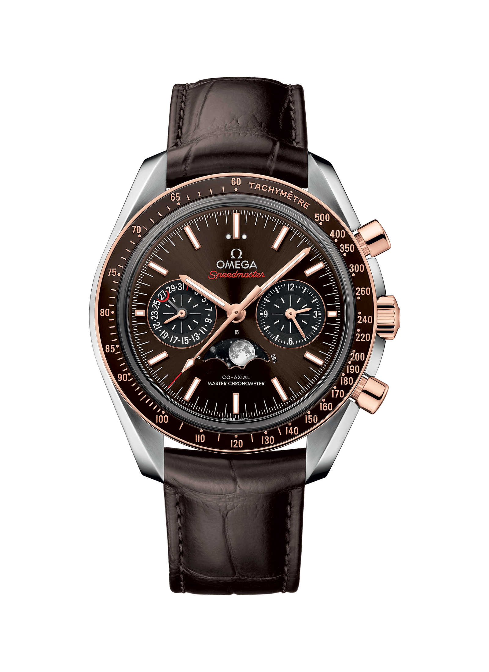 Phases de lune Co‑Axial Master Chronometer Moonphase Chronograph 44.25 mm Speedmaster Référence :  304.23.44.52.13.001 -1