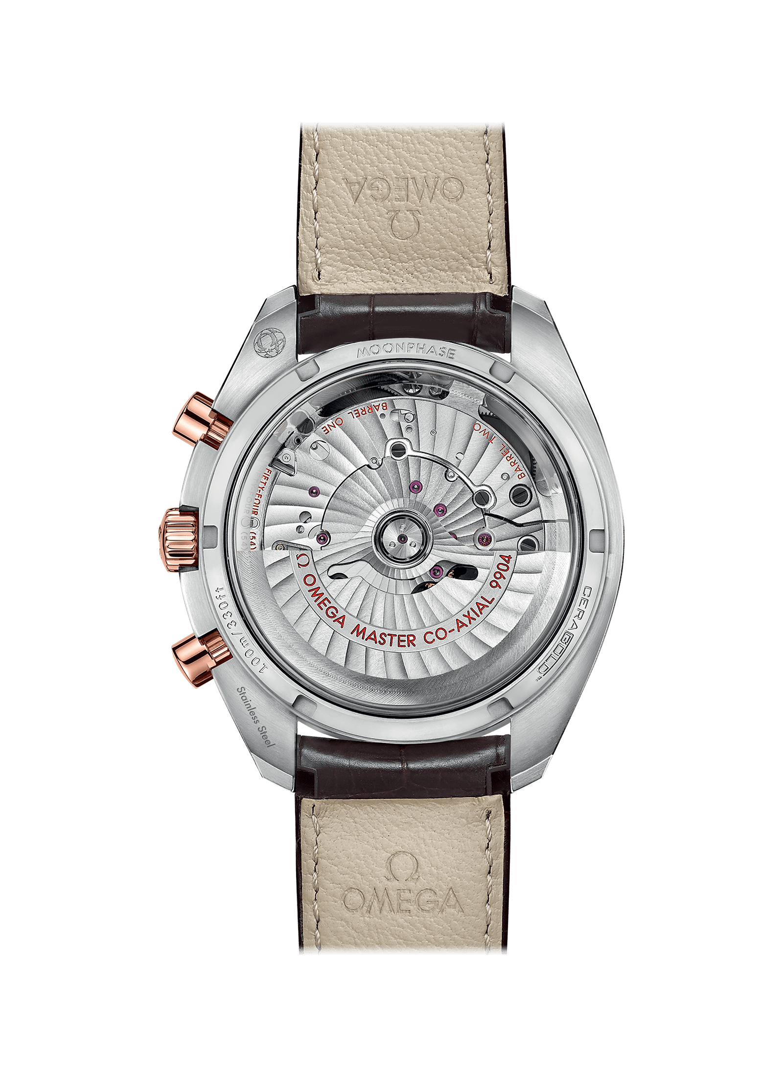 Phases de lune Co‑Axial Master Chronometer Moonphase Chronograph 44.25 mm Speedmaster Référence :  304.23.44.52.13.001 -2