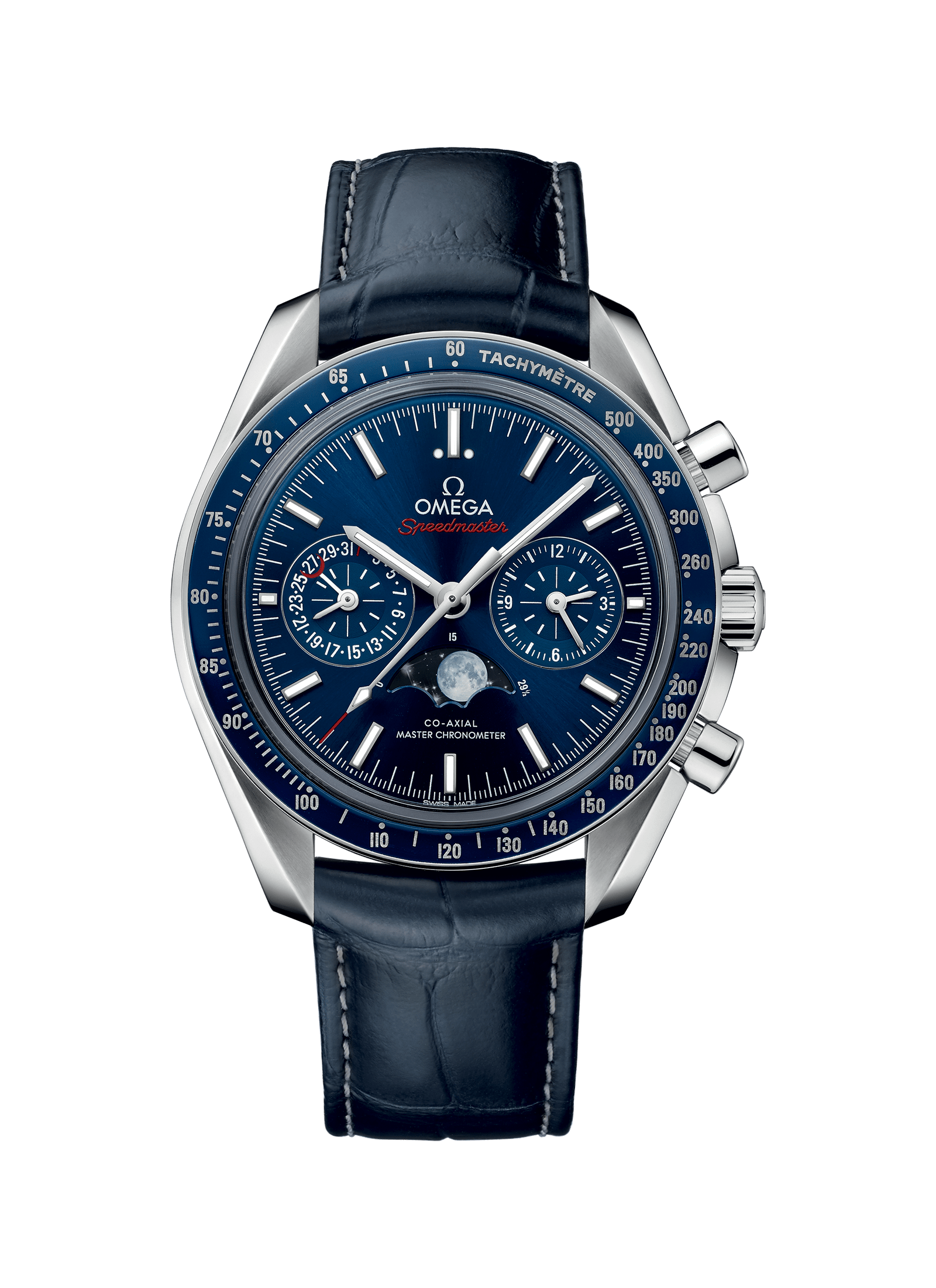 Phases de lune Co‑Axial Master Chronometer Moonphase Chronograph 44.25 mm