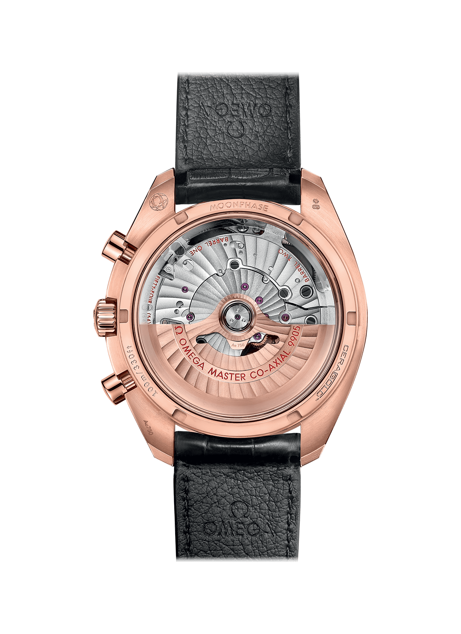 Phases de lune Co‑Axial Master Chronometer Moonphase Chronograph 44.25 mm Speedmaster Référence :  304.63.44.52.01.001 -2