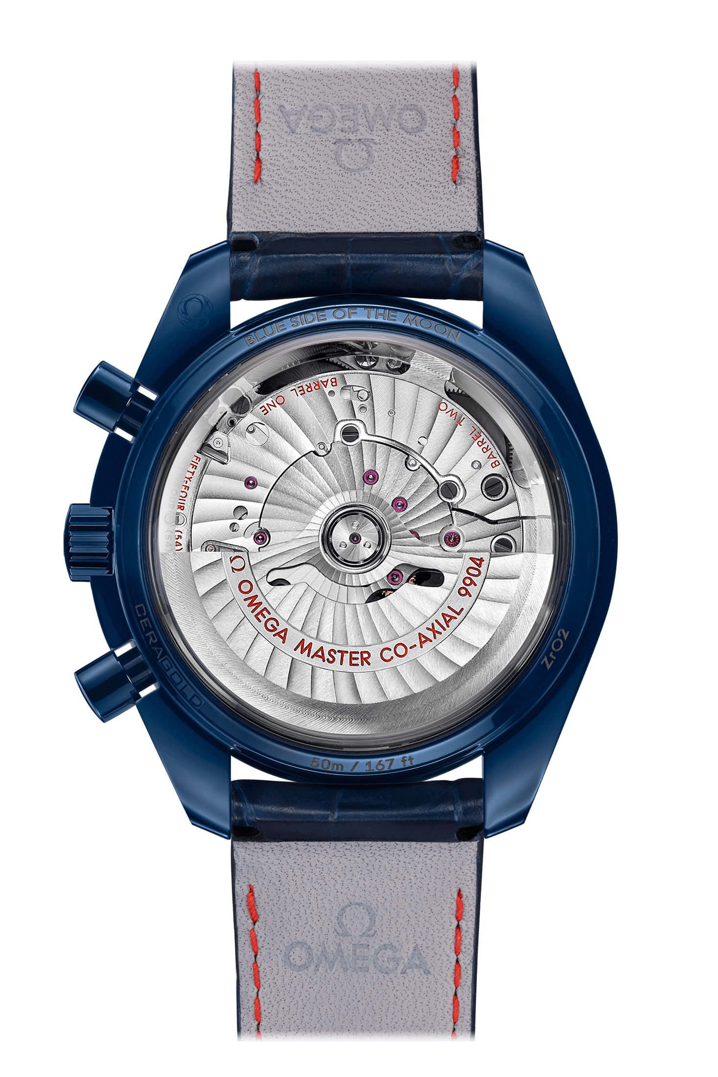 Phases de lune Co‑Axial Master Chronometer Moonphase Chronograph 44.25 mm Speedmaster Référence :  304.93.44.52.03.002 -2