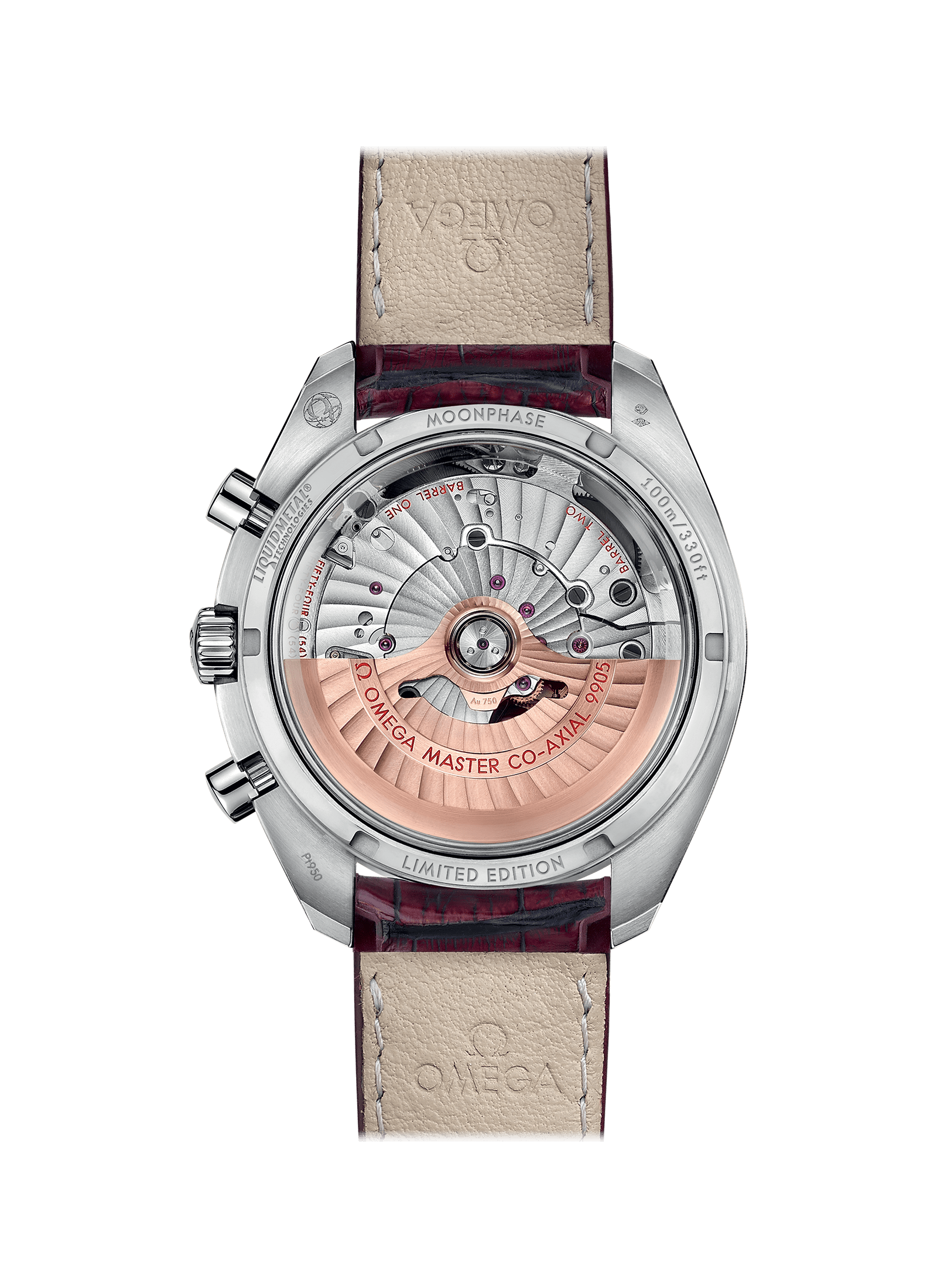 Phases de lune Co‑Axial Master Chronometer Moonphase Chronograph 44.25 mm Speedmaster Référence :  304.93.44.52.99.001 -2