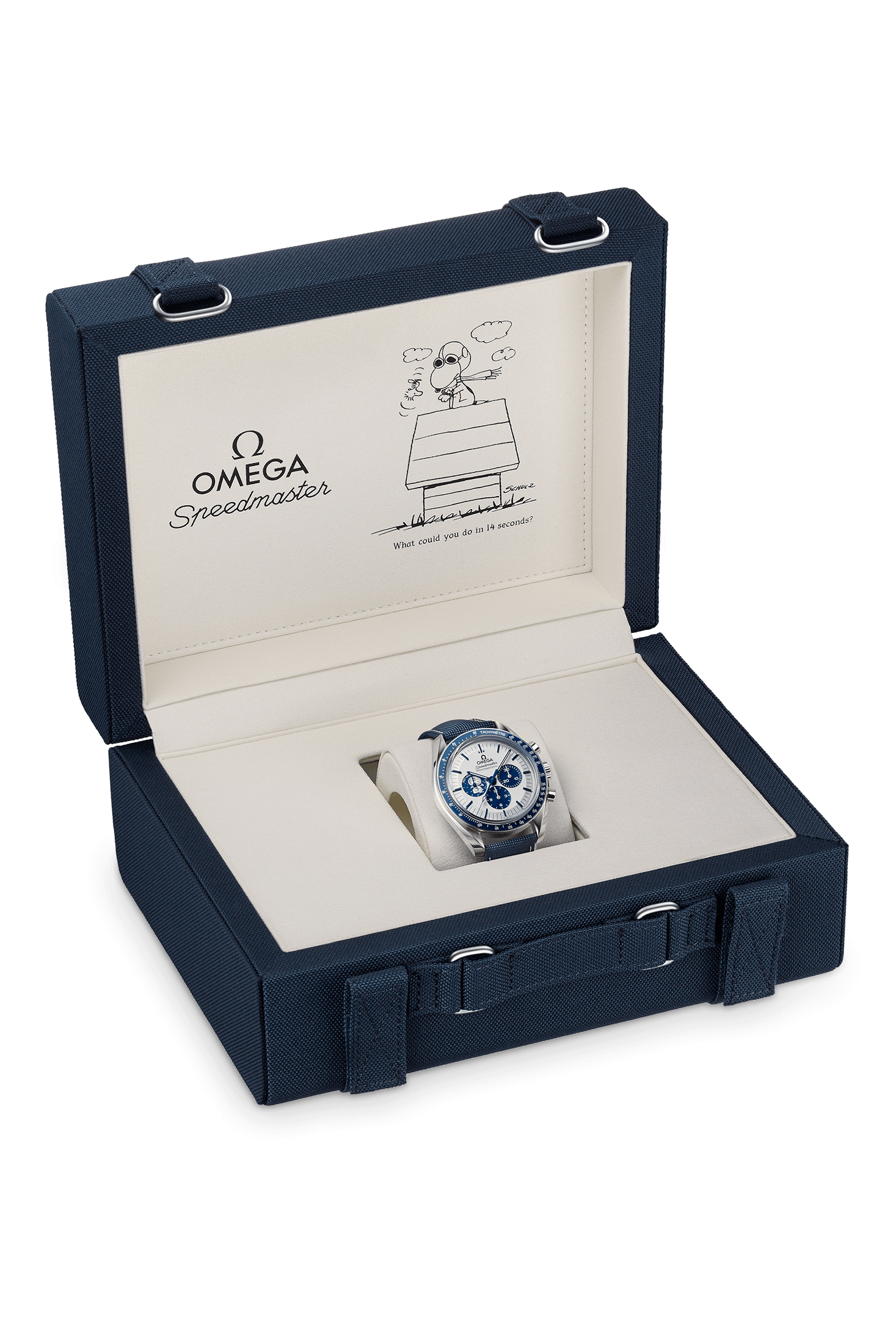 Série Anniversaire Chronographe Co‑Axial Master Chronometer 42 mm « SILVER SNOOPY AWARD » Speedmaster Référence :  310.32.42.50.02.001 -3