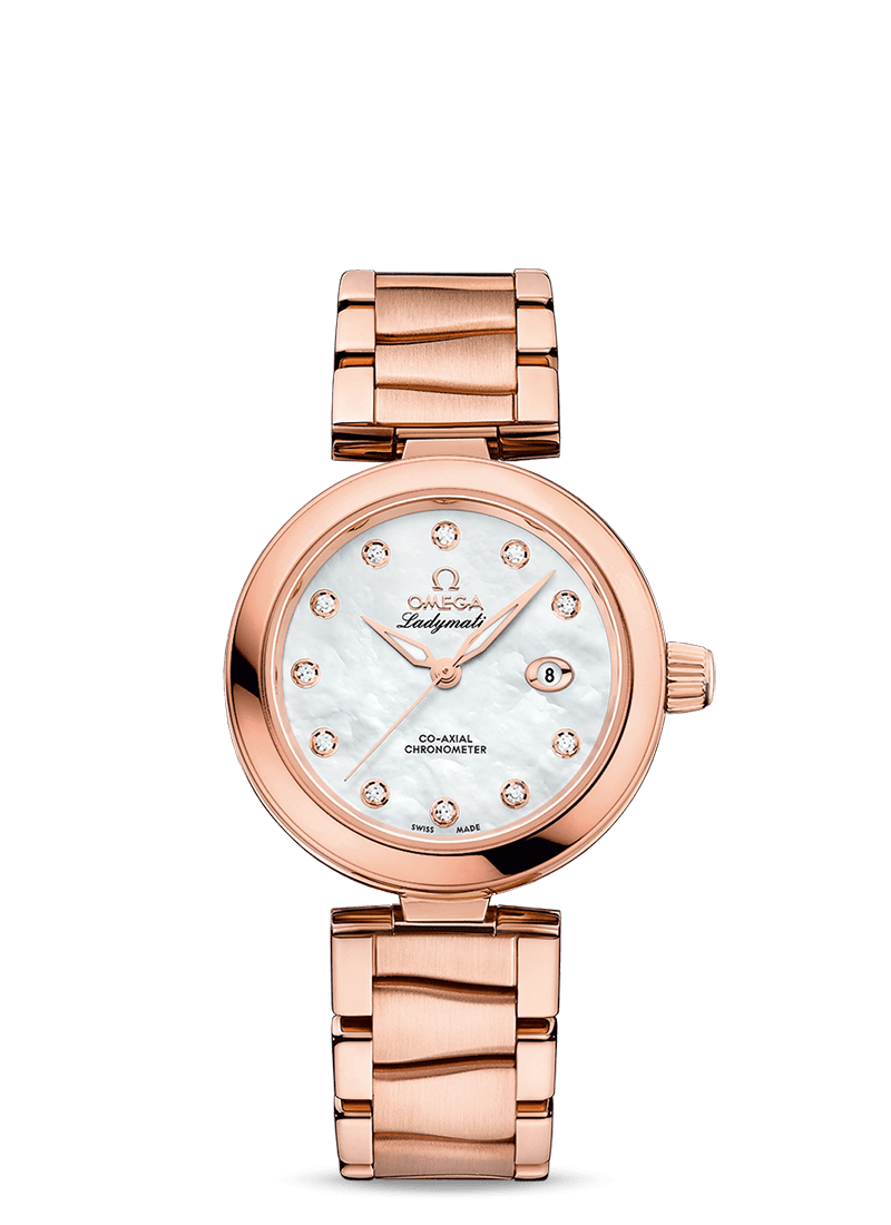 Ladymatic Co‑Axial Chronometer 34 mm De Ville Référence :  425.60.34.20.55.004 -1