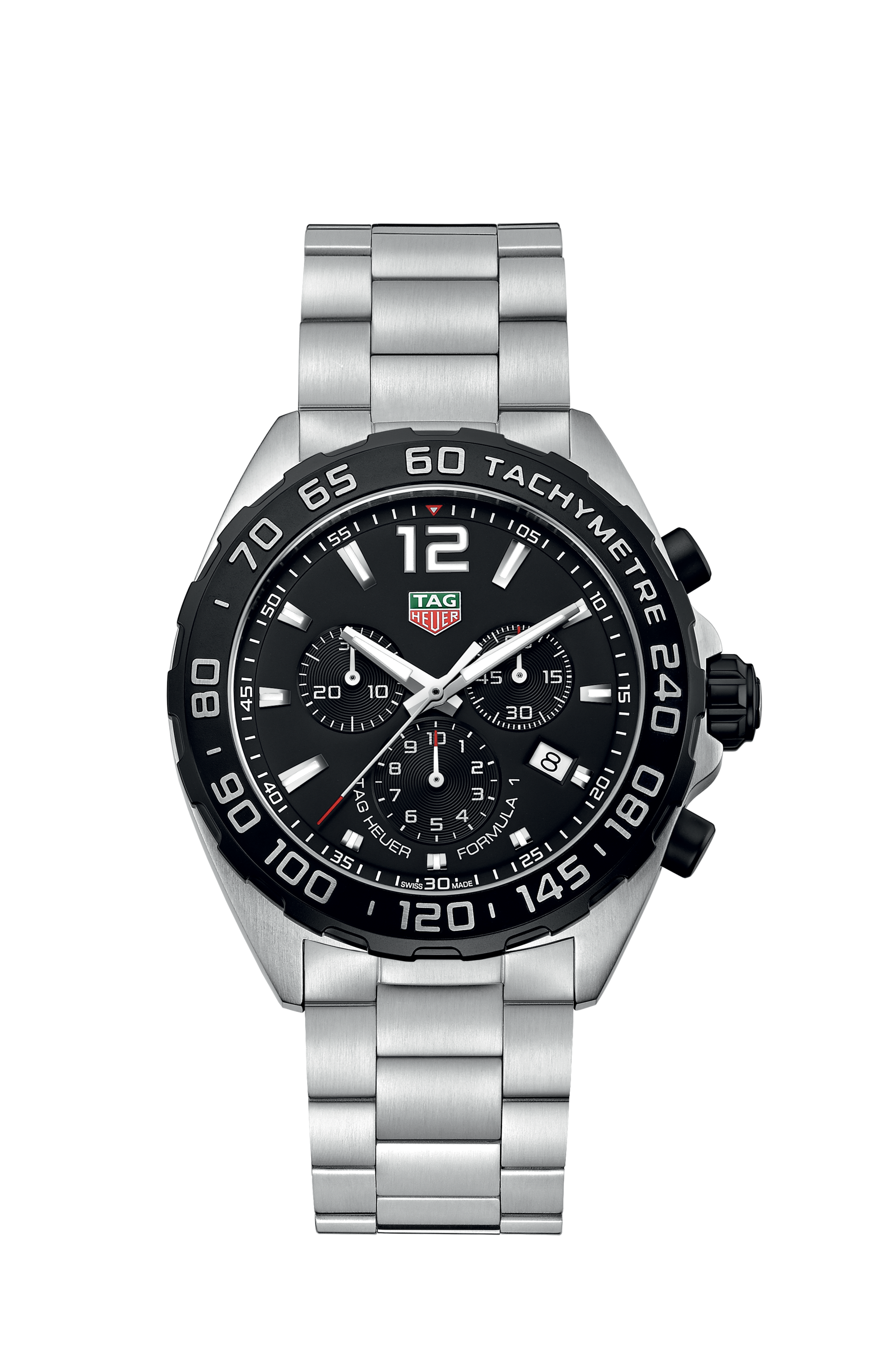 TAG Heuer Formula 1                                                                                                 Chronographe à quartz                   -                       Diamètre 43 mm                                                             