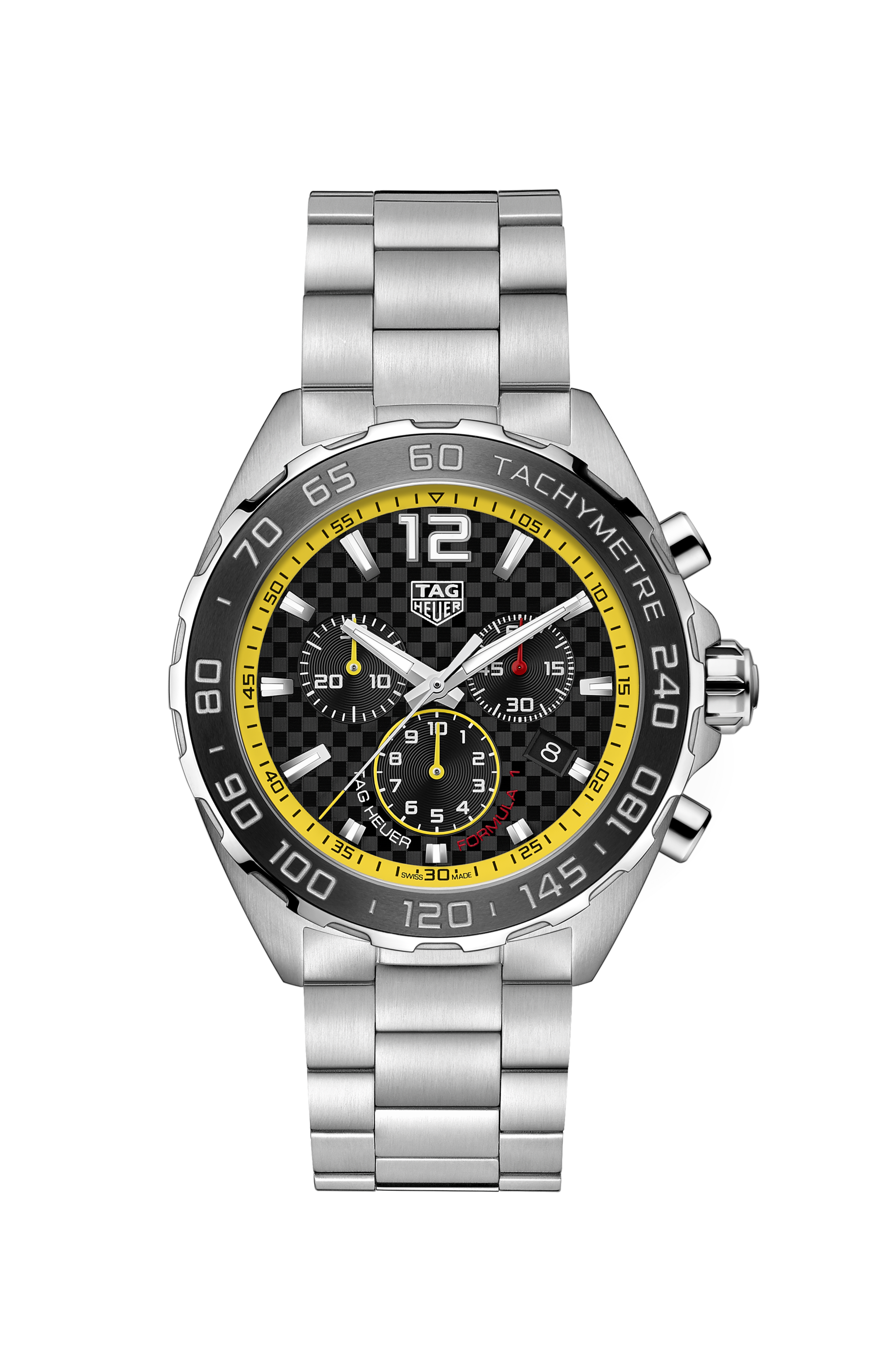 TAG Heuer Formula 1                                                                                                 Chronographe à quartz                   -                       Diamètre 43 mm                                                             