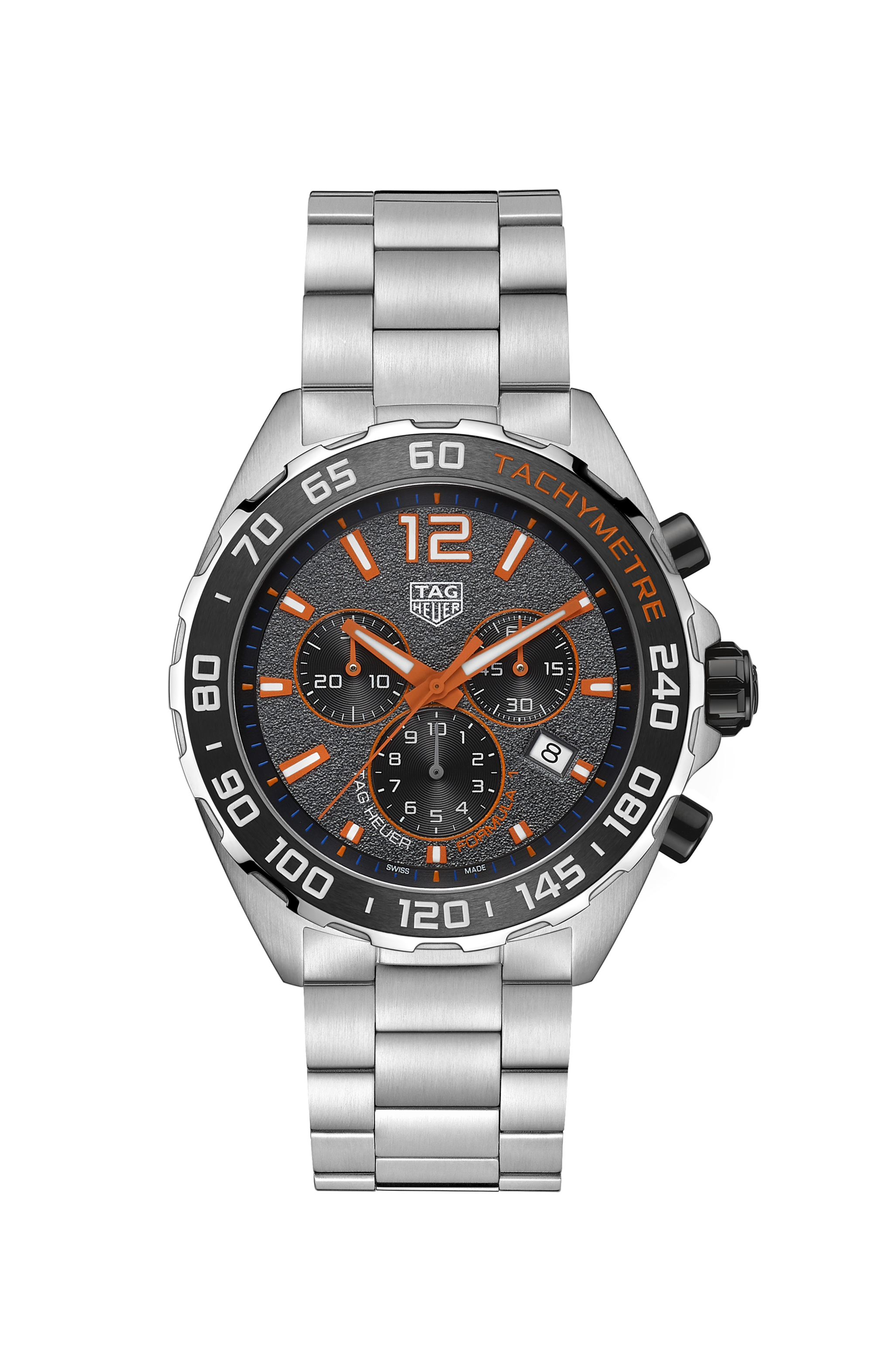 TAG Heuer Formula 1                                                                                                 Chronographe à quartz                   -                       Diamètre 43 mm                                                             