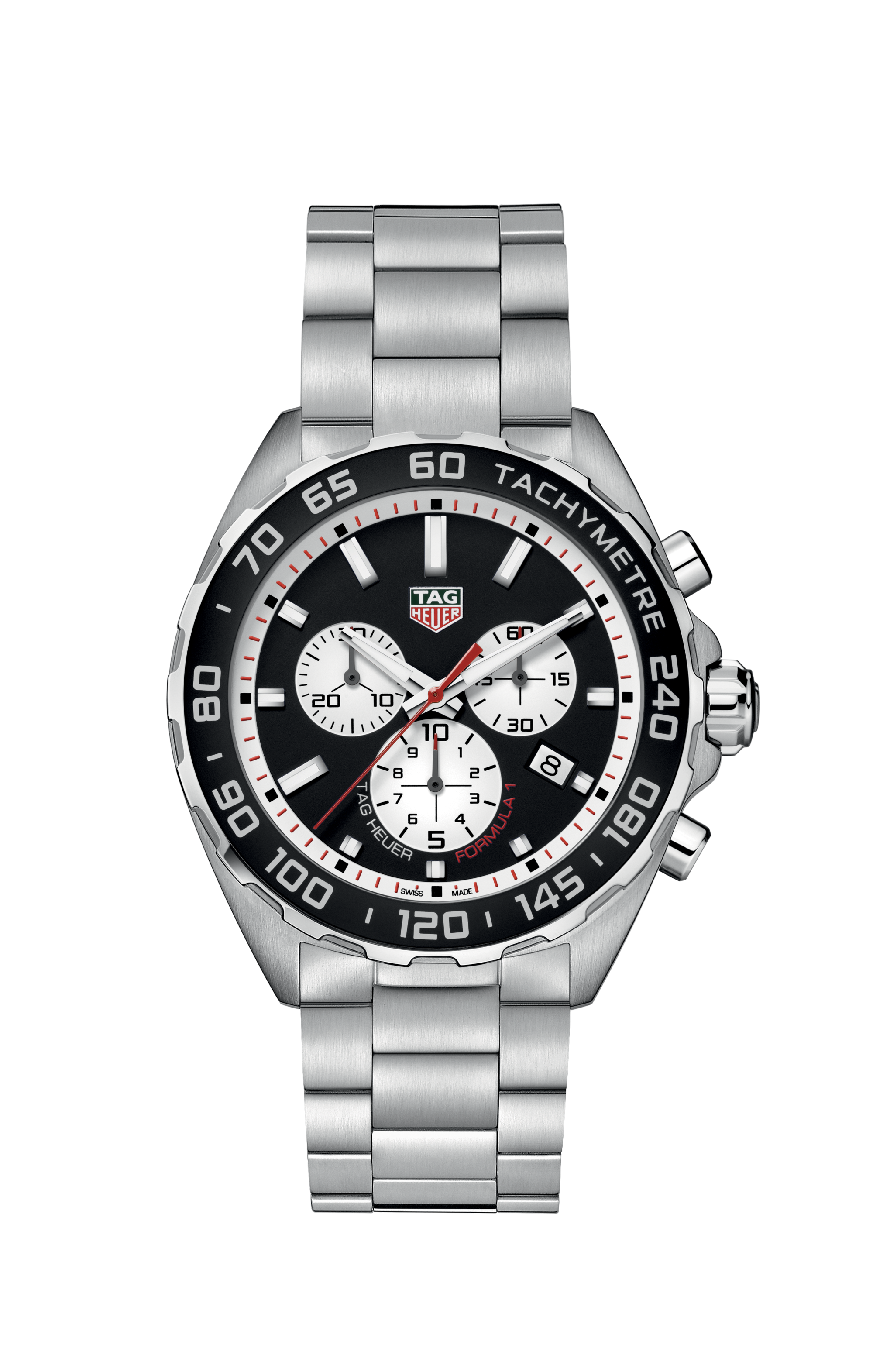 TAG Heuer Formula 1                                                                                                 Chronographe à quartz                   -                       Diamètre 43 mm                                                              TAG Heuer FORMULA 1 Référence :  CAZ101E.BA0842 -1