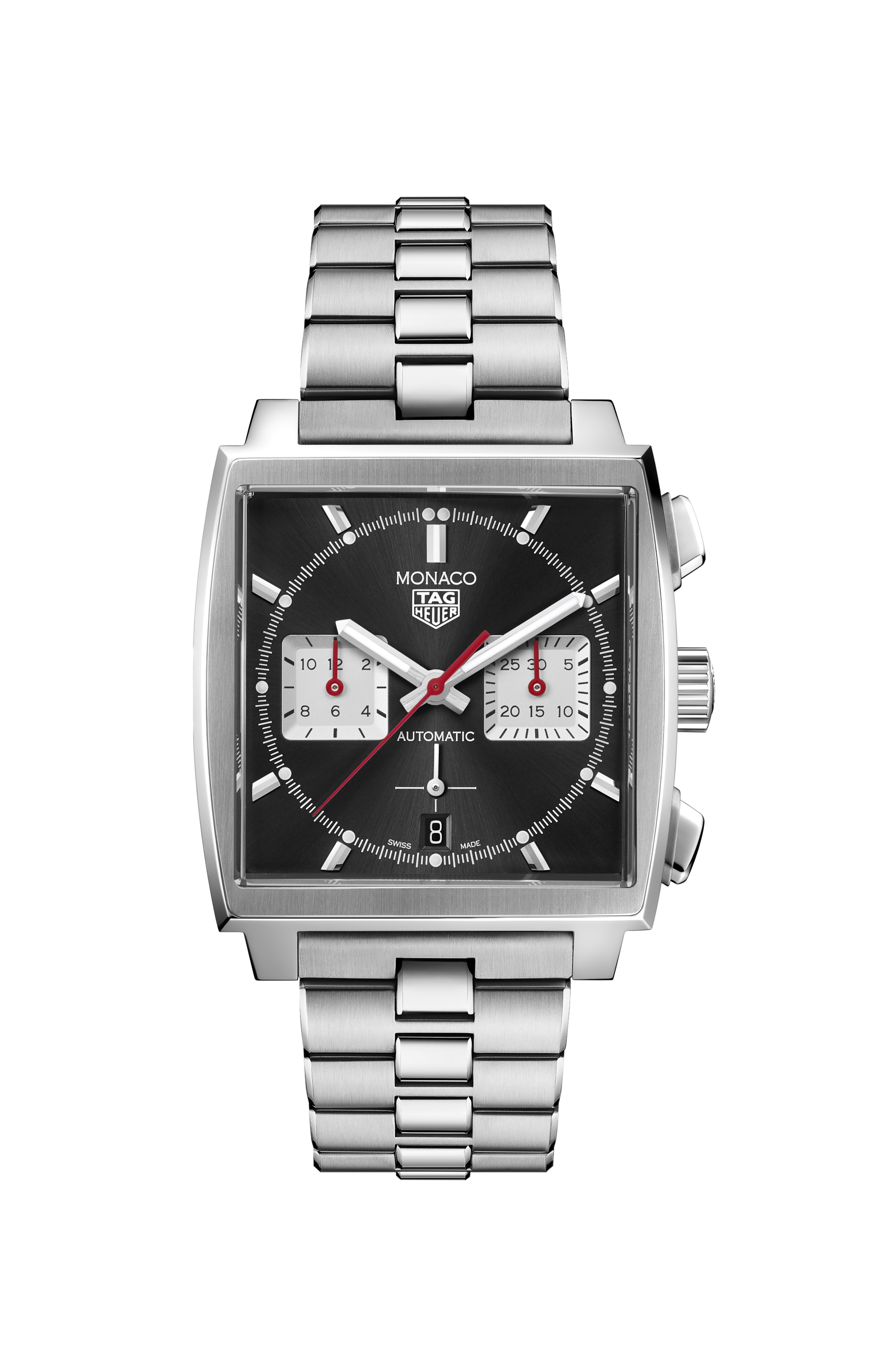 TAG Heuer Monaco Chronographe automatique - Diamètre 39 mm                                                             