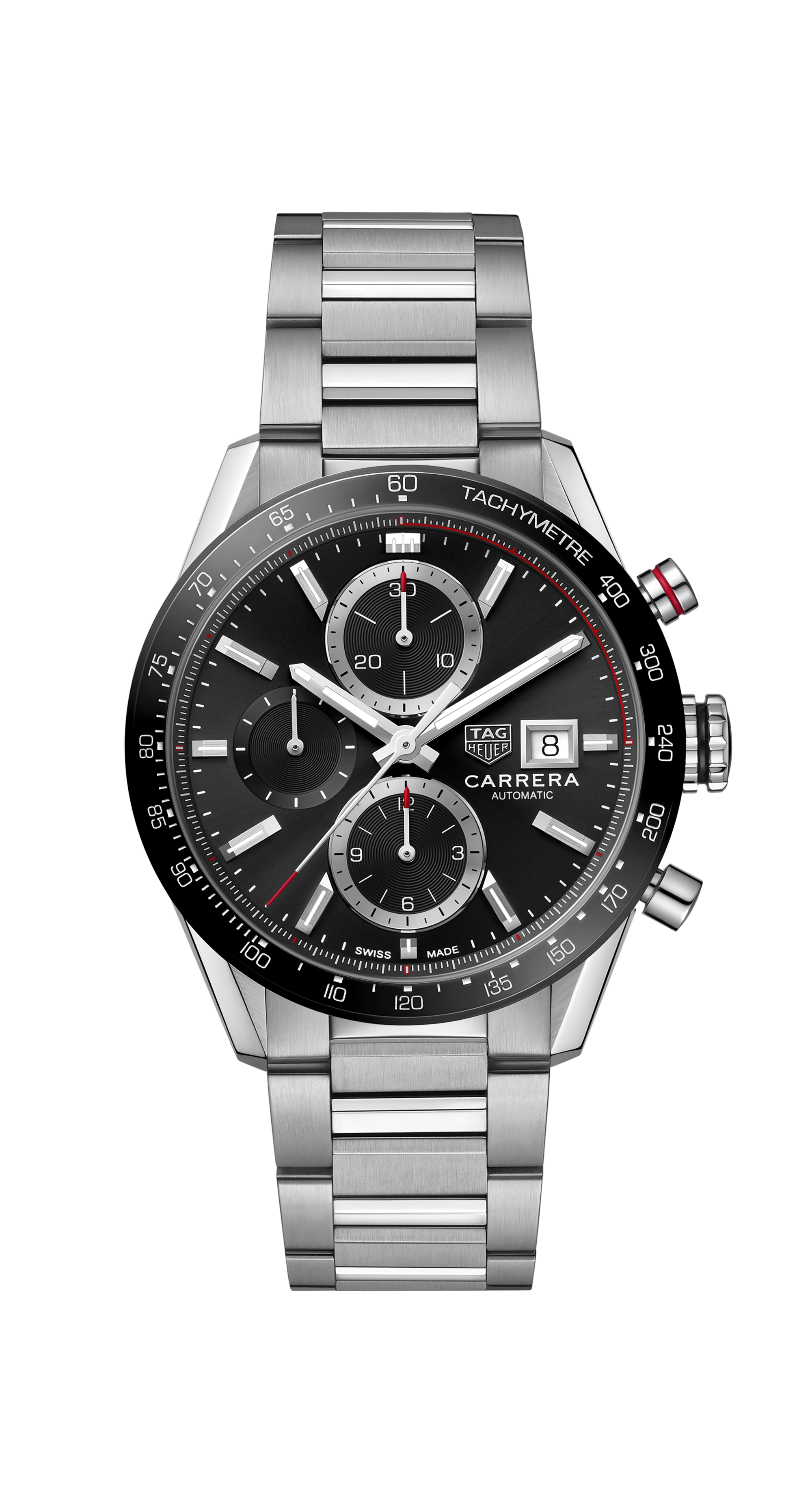 TAG Heuer Carrera                                                                                                 Chronographe automatique                   -                       Diamètre 41 mm                                                             TAG Heuer CARRERA Référence :  CBM2110.BA0651 -1