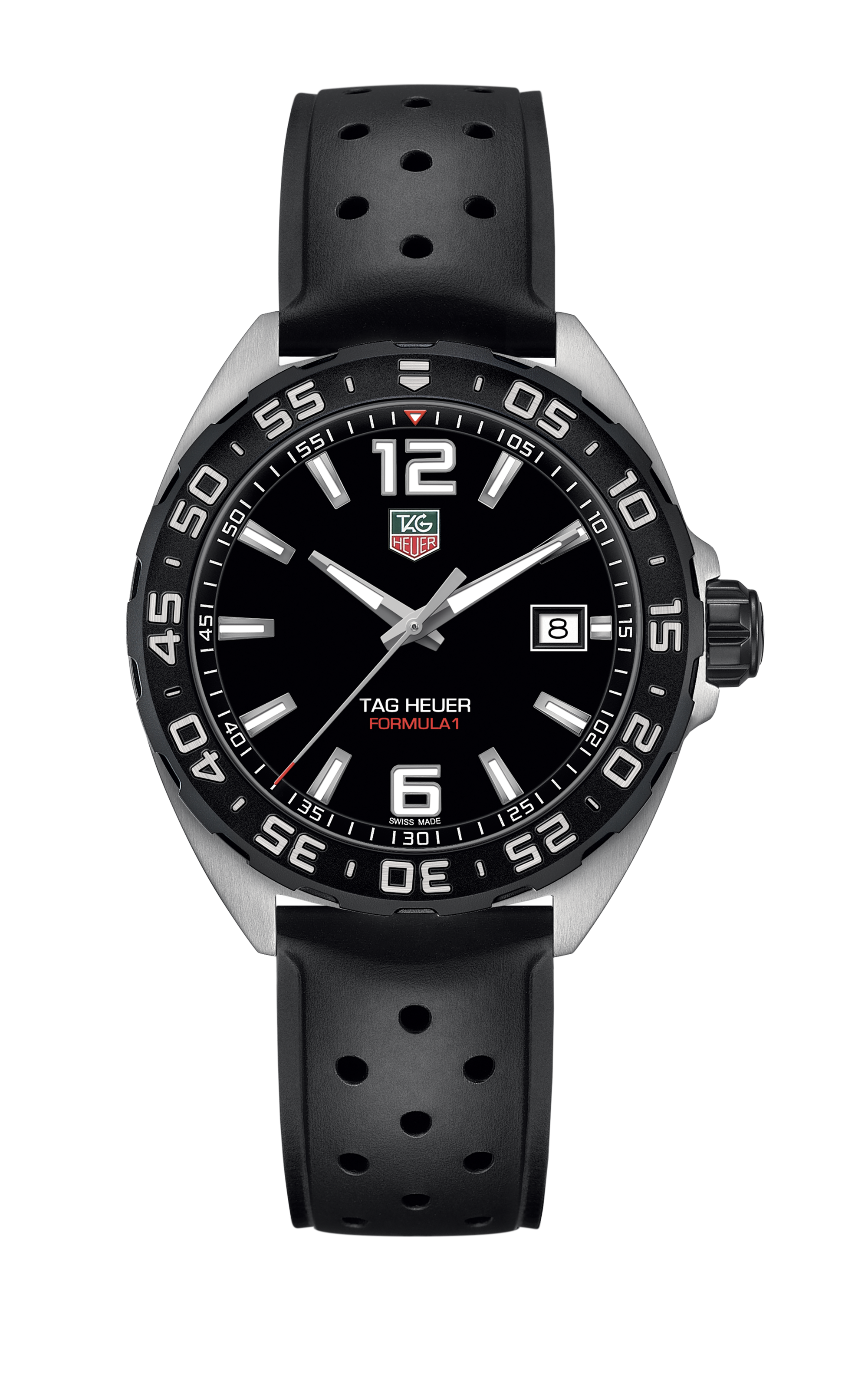 TAG Heuer Formula 1                                                                                                 Montre à quartz                   -                       Diamètre 41 mm                                                                    TAG Heuer FORMULA 1 Référence :  WAZ1110.FT8023 -1