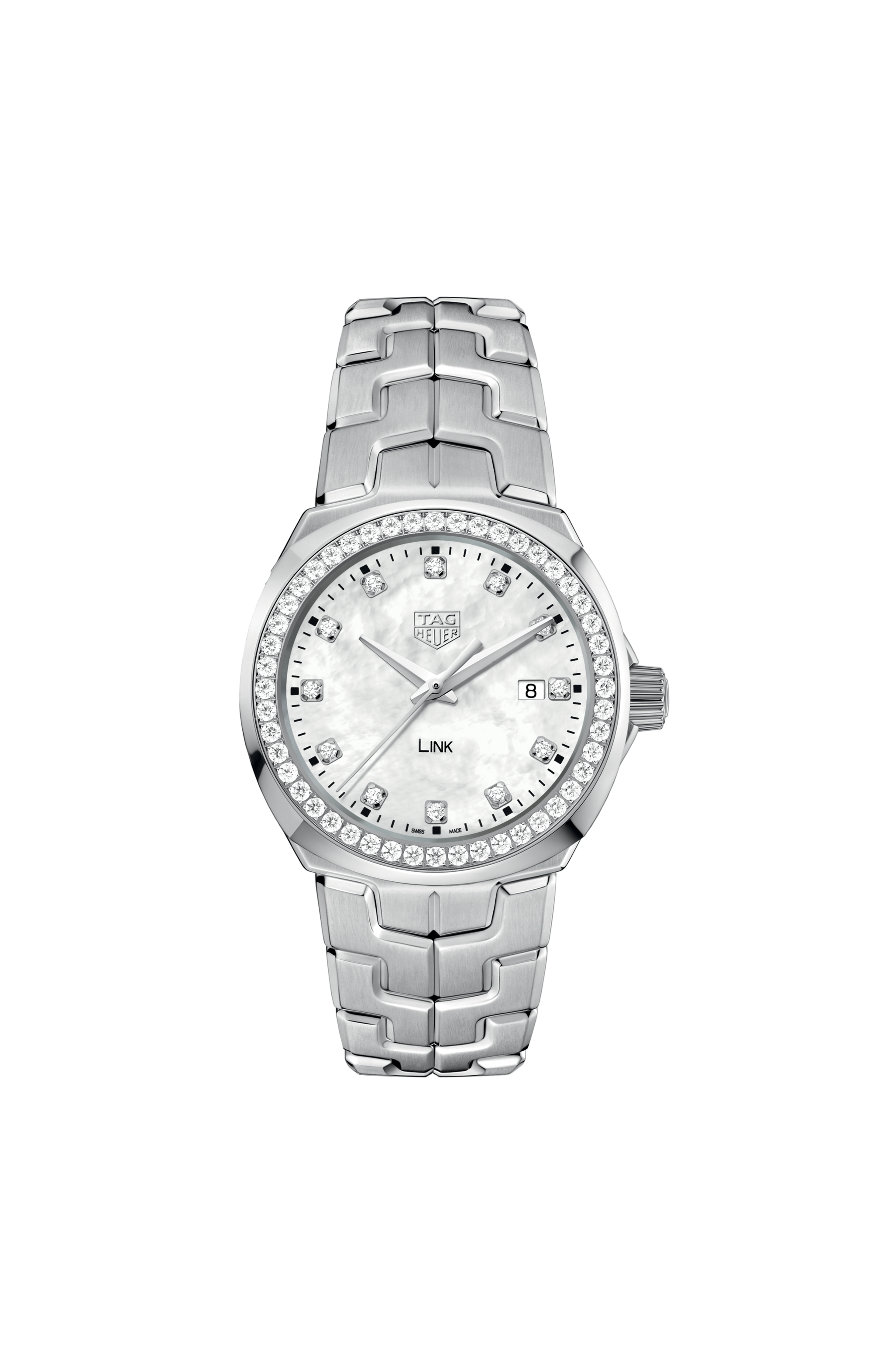 TAG Heuer Link                                                                                                 Montre à quartz                   -                       Diamètre 32 mm                                                                         TAG Heuer LINK Référence :  WBC1316.BA0600 -1