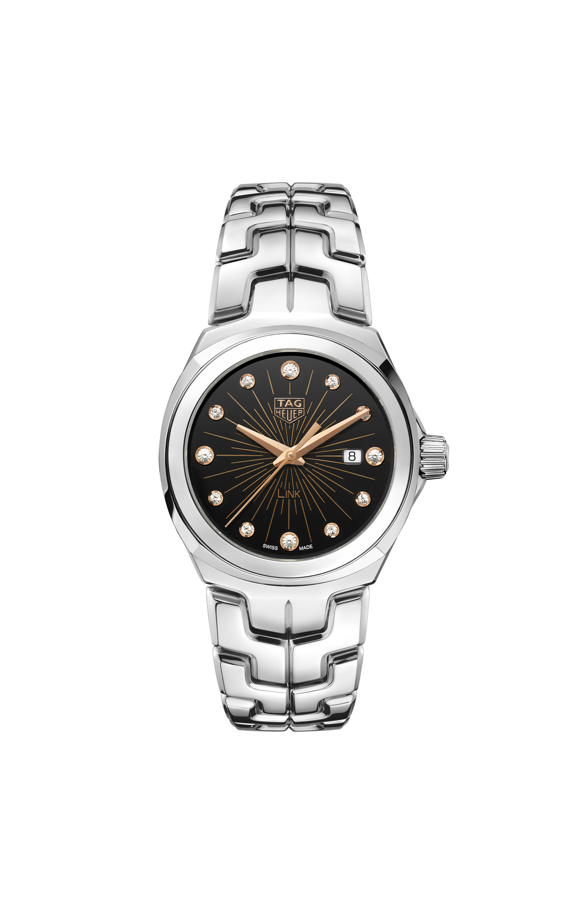 TAG Heuer Link                                                                                                 Montre à quartz                   -                       Diamètre 32 mm                                                                         TAG Heuer LINK Référence :  WBC131F.BA0649 -1