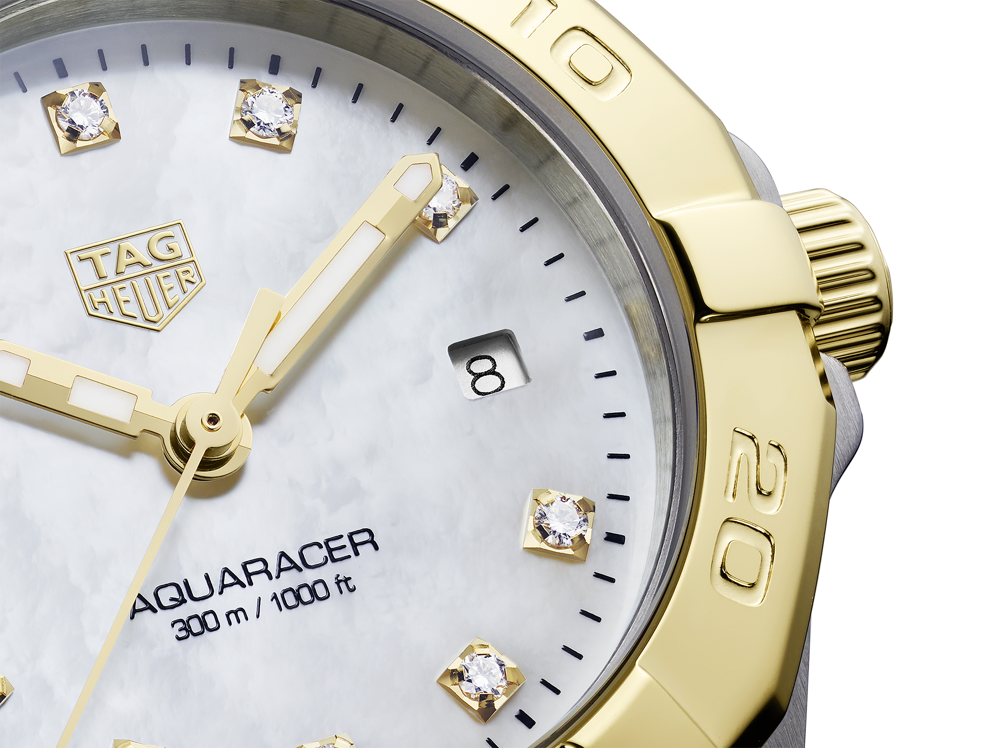 TAG Heuer Aquaracer                                                                                                 Montre à quartz                   -                       Diamètre 27 mm                                                                    TAG Heuer AQUARACER Référence :  WBD1422.BB0321 -3