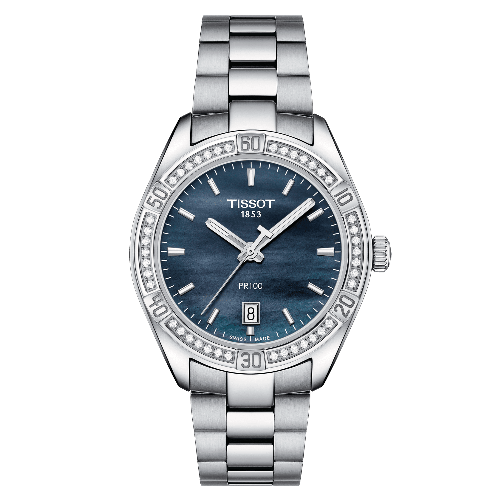 Tissot PR 100 Lady Sport Chic T-Classic Référence :  T101.910.61.121.00 -1