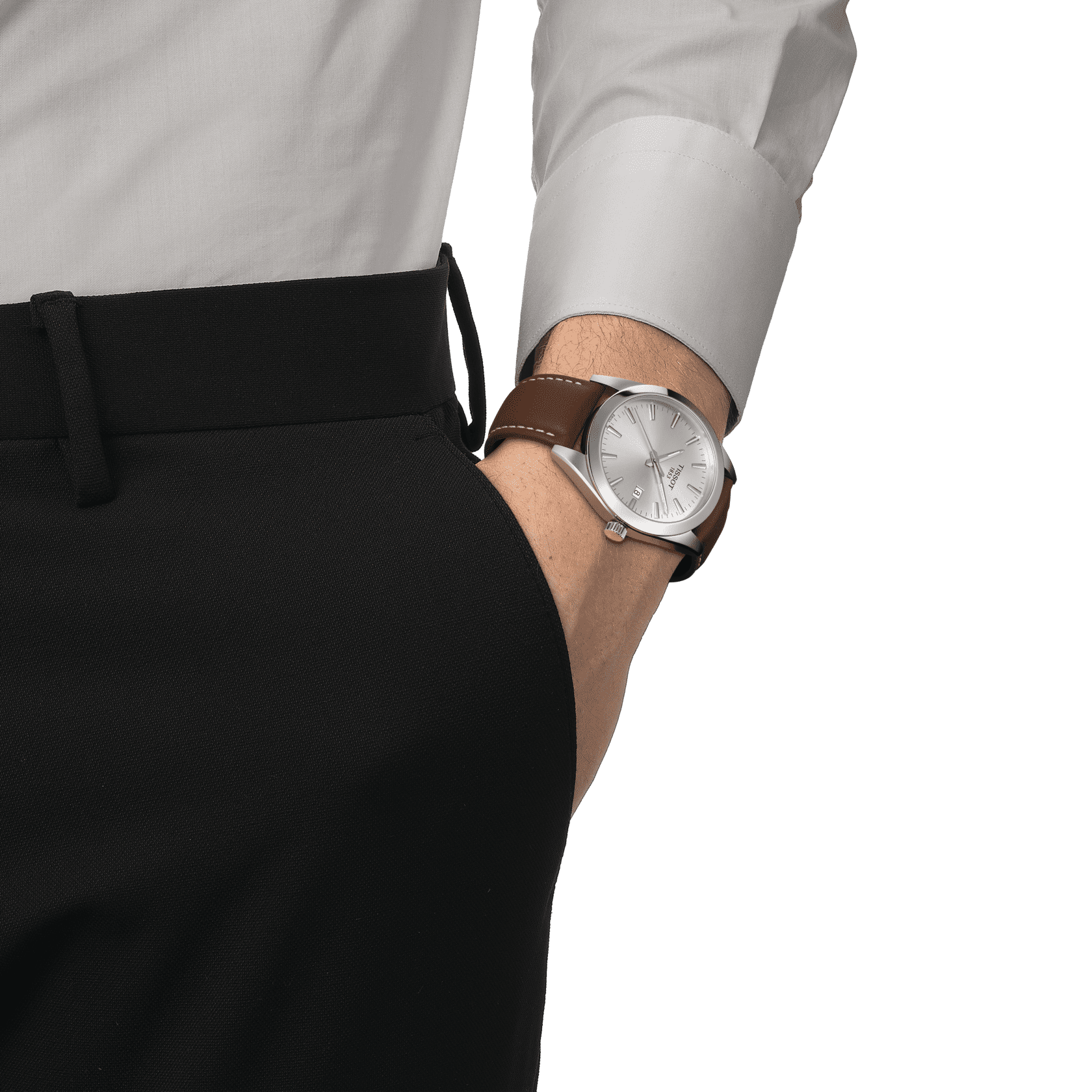 Tissot Gentleman T-Classic Référence :  T127.410.16.031.00 -7