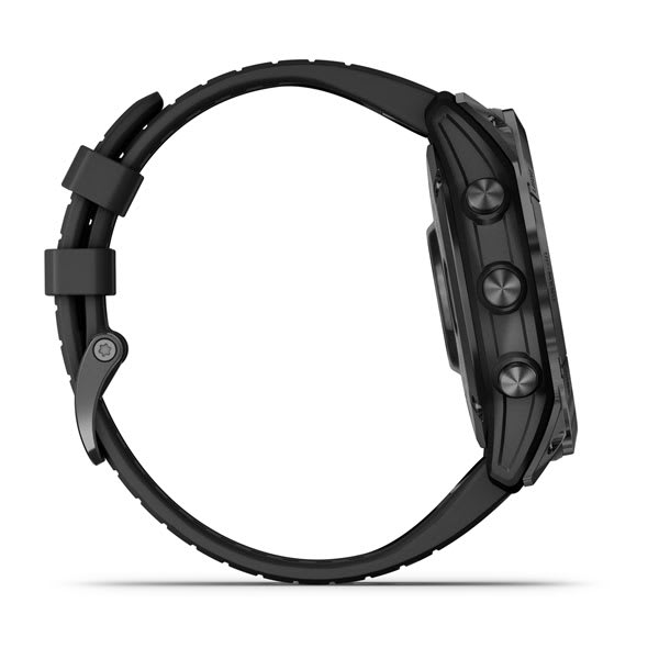 fenix® 7X Pro Sapphire Solar Edition - Titane avec revêtement en Carbon Gray DLC et bracelet noir Fenix® 7 Référence :  010-02778-11 -6