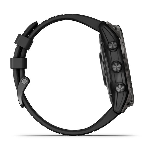 epix™ Pro (Gen 2) Sapphire Edition | 51 mm - Titane avec revêtement en Carbon Gray DLC et bracelet noir epix™ Référence :  010-02804-01 -5
