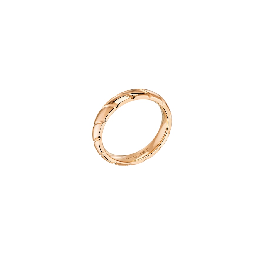 Alliance Torsade de Chaumet Alliances femme - Or rose Référence :  082901 -1