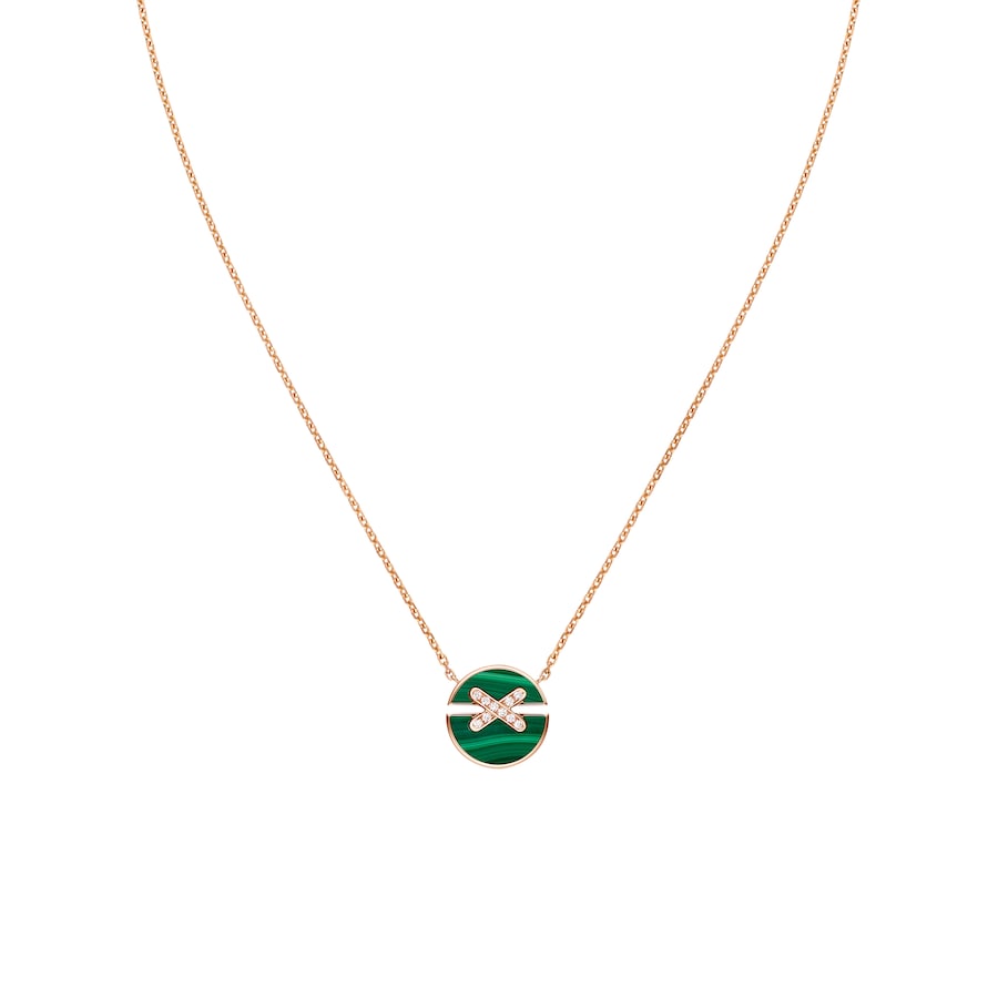 Pendentif Jeux de Liens Harmony petit modèle Malachite Liens Référence :  084427 -1