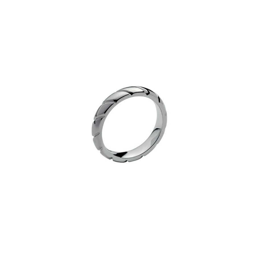 Alliance Torsade de Chaumet Alliances homme - Platine Référence :  095903 -1