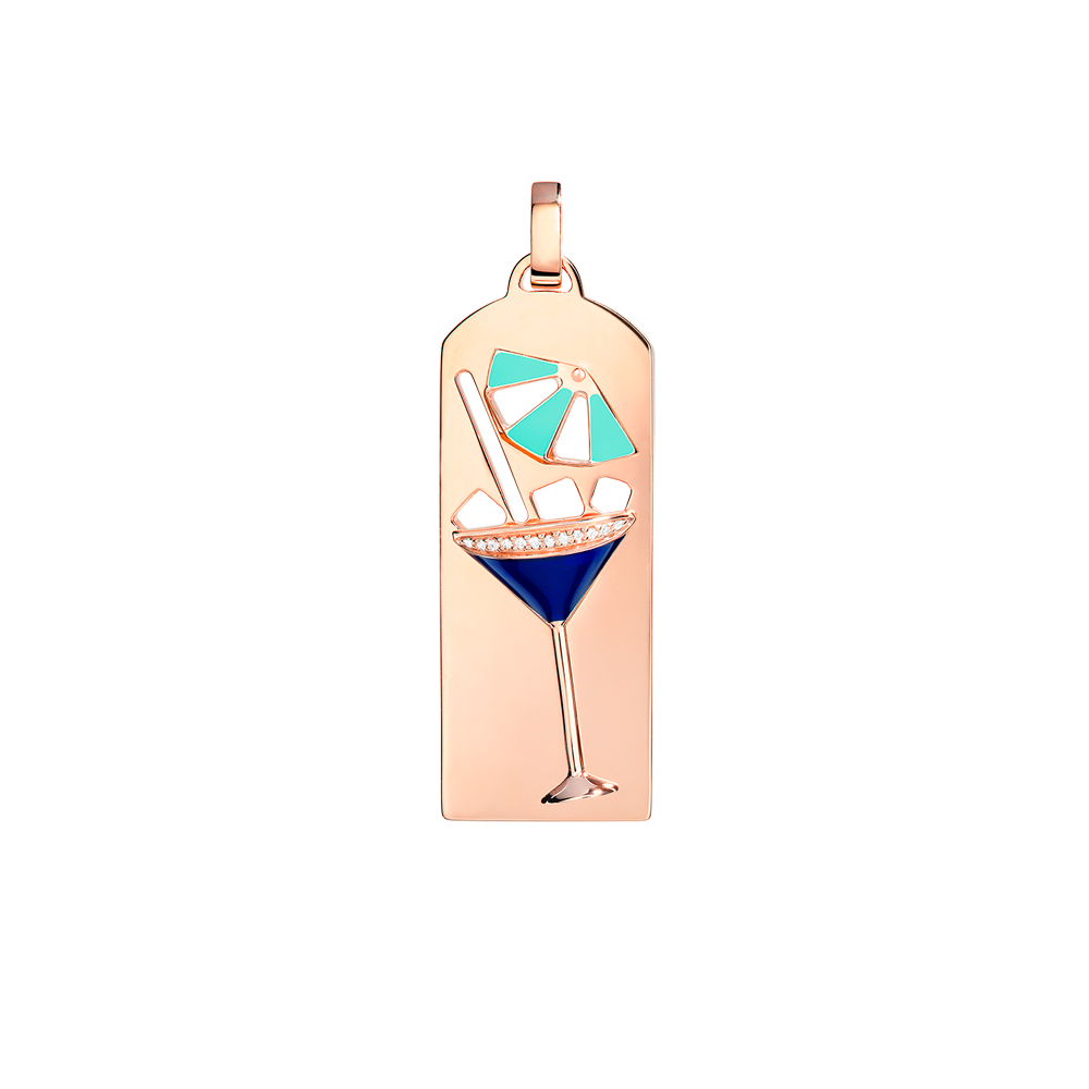 Pendentif Riviera cocktail
