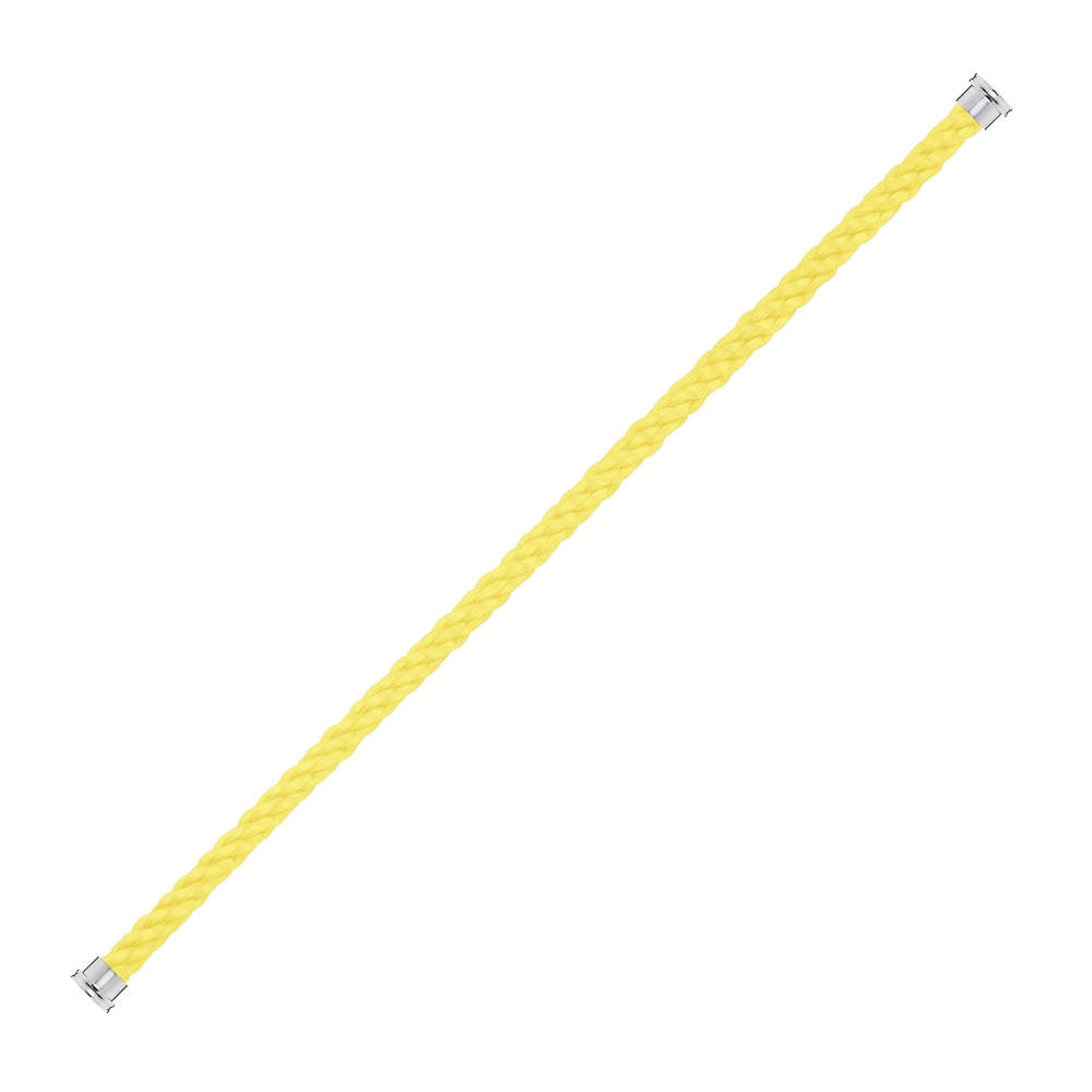 Cable jaune fluo Force 10 Référence :  6B0164 -2