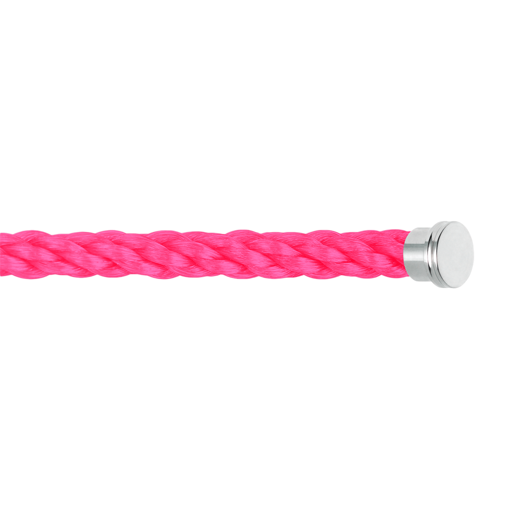 Cable rose fluo