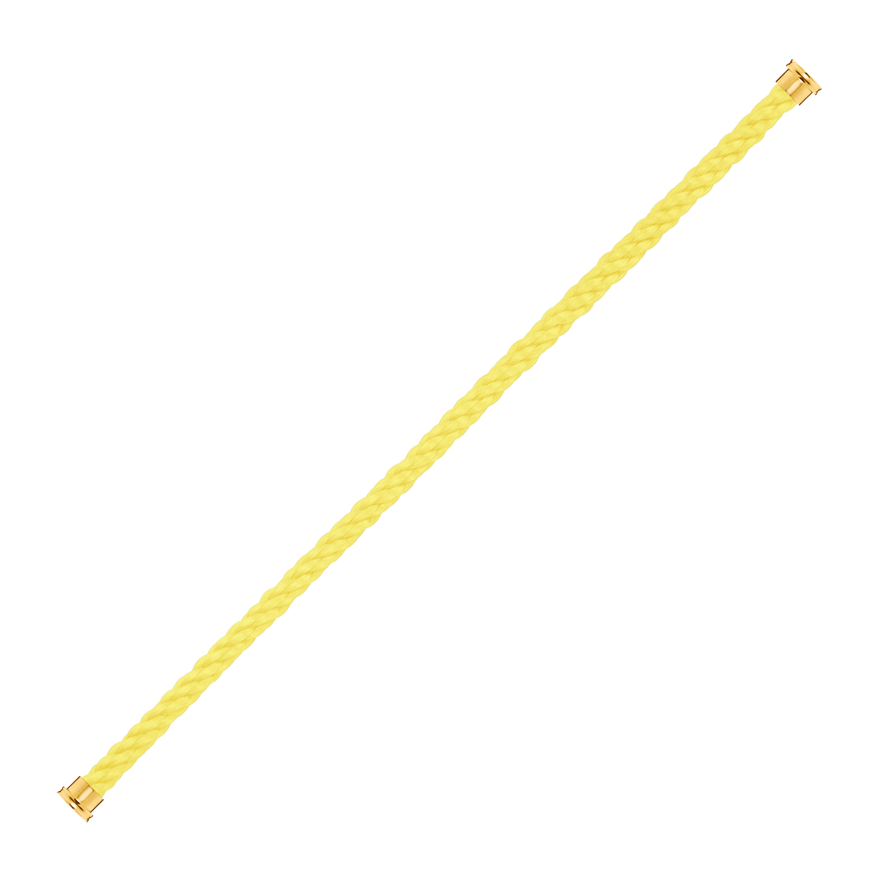 Cable jaune fluo Force 10 Référence :  6B0209 -2