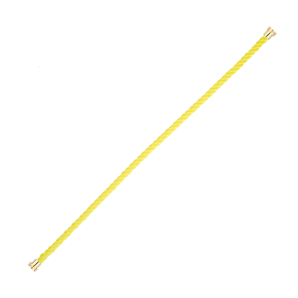 Câble moyen modèle FORCE 10 jaune fluo Force 10 Référence :  6B0345 -1