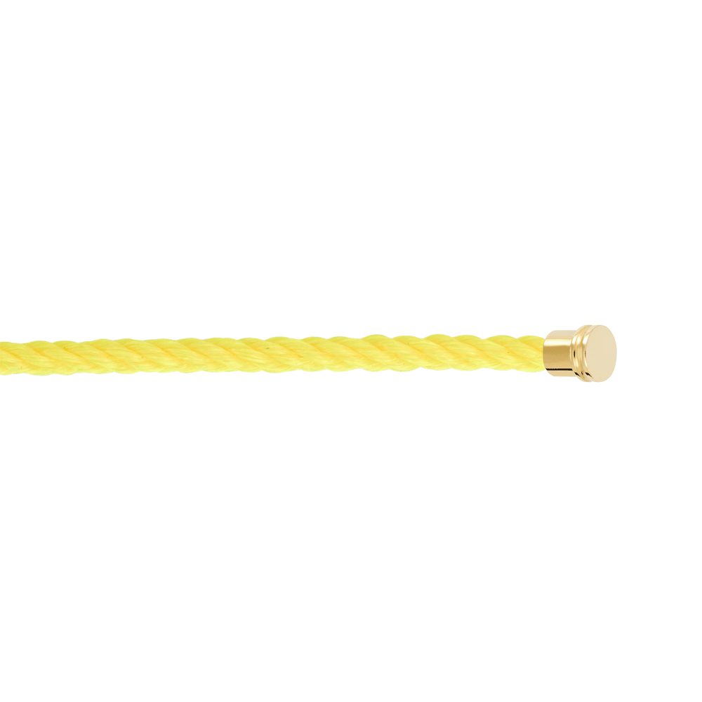 Cable jaune fluo Force 10 Référence :  6B0345 -1