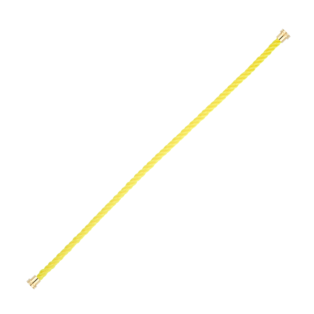 Cable jaune fluo Force 10 Référence :  6B0345 -2