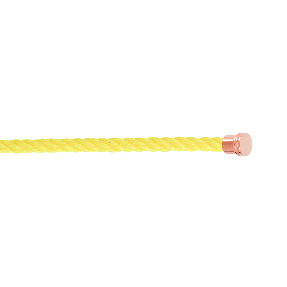 Cable jaune fluo Force 10 Référence :  6B0346 -1