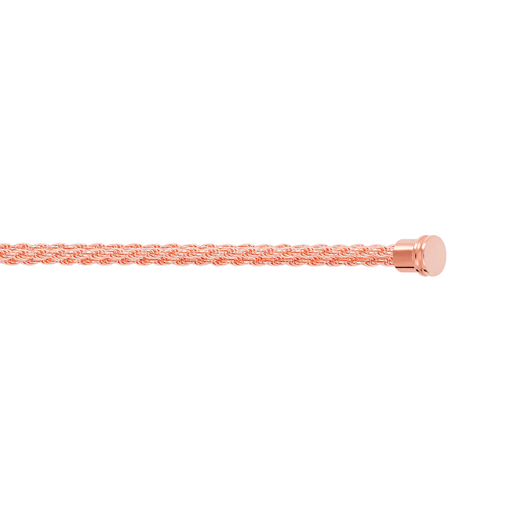 Bracelet multichaîne or rose 750/1000e