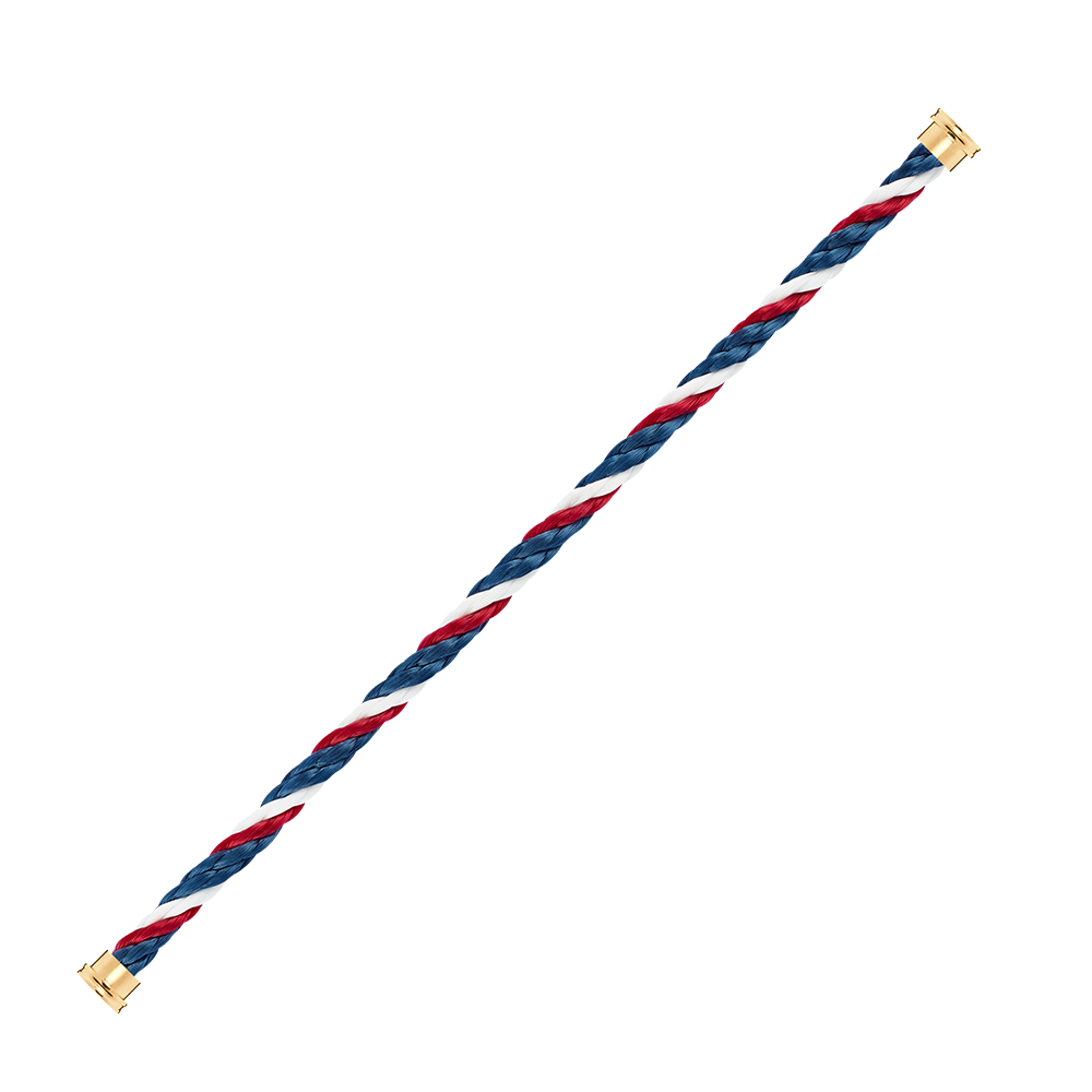 Cable Emblème bleu, blanc et rouge Force 10 Référence :  6B1042 -2