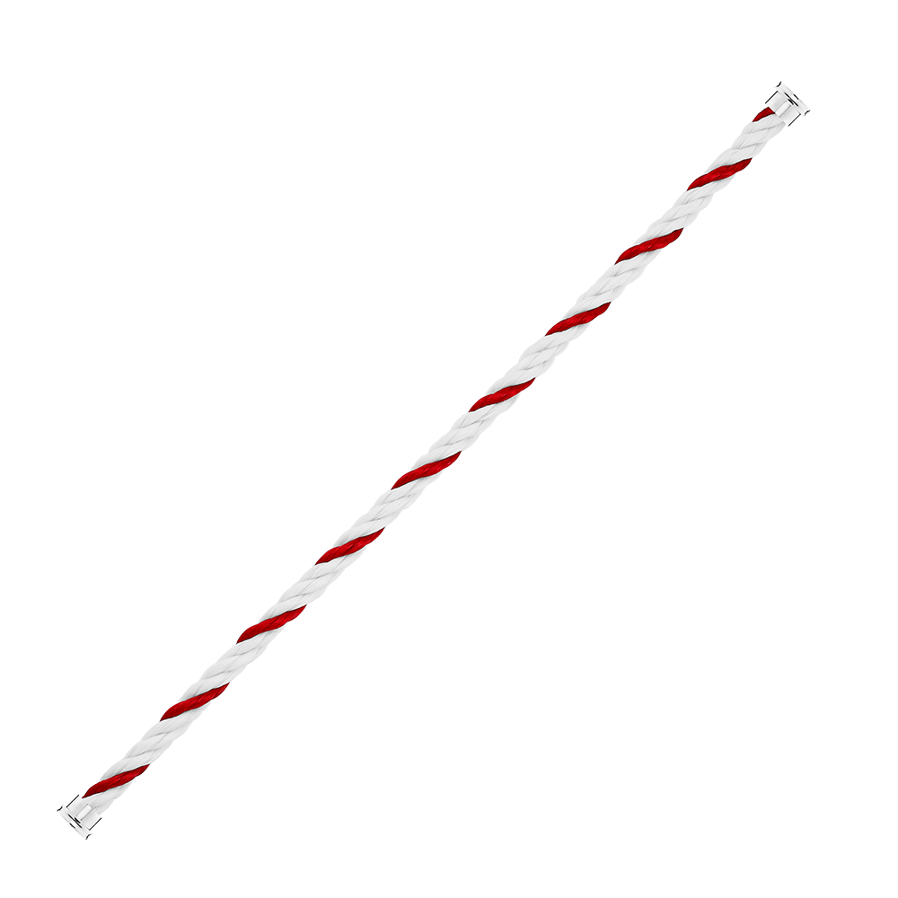 Cable Emblème rouge et blanc Force 10 Référence :  6B1046 -2