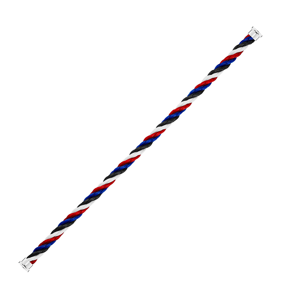 Cable Emblème bleu, blanc, rouge et noir Force 10 Référence :  6B1049 -2