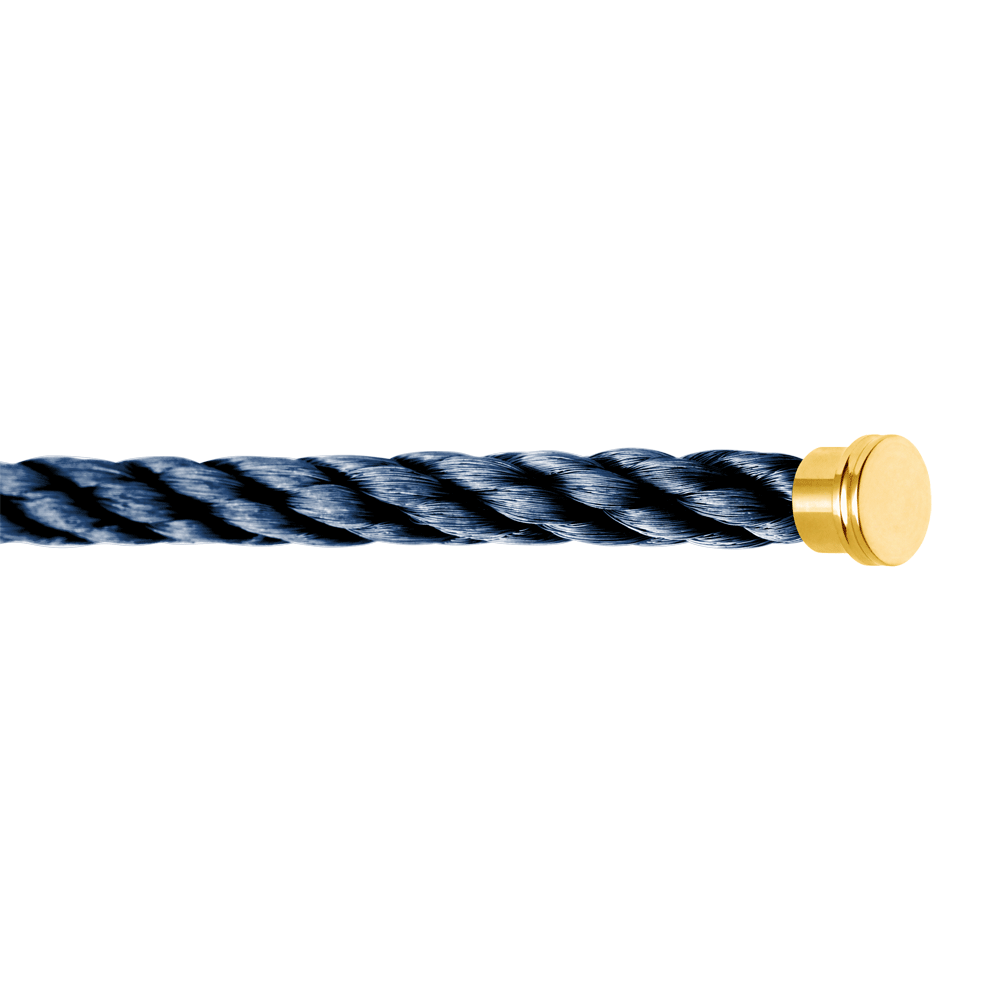 Cable bleu jean