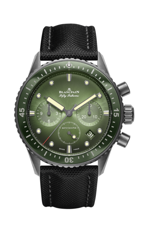 Bathyscaphe Chronographe Flyback Fifty Fathoms Référence :  5200 0153 B52A -1